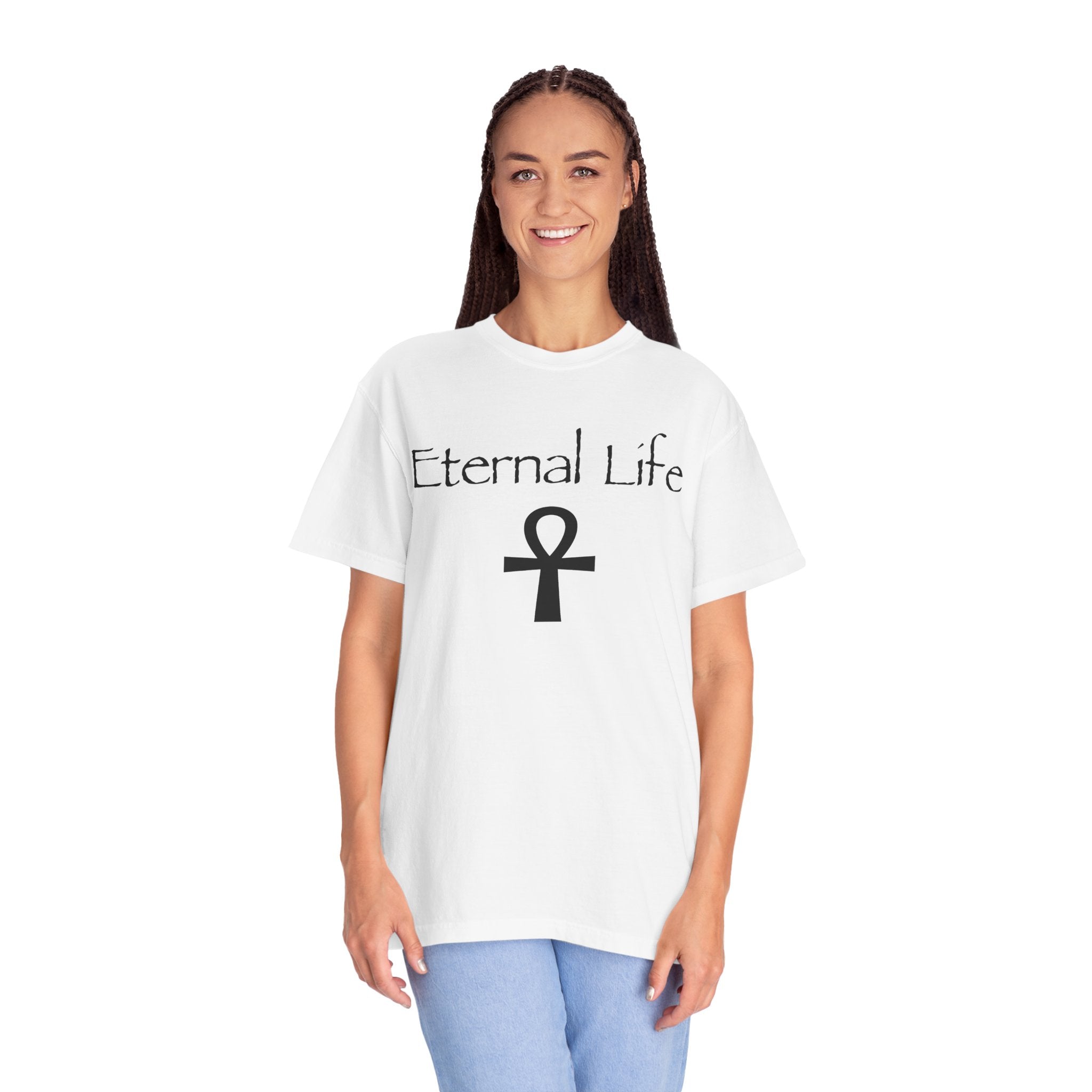 Eternal Life T-Shirt — Ankh Symbol Spiritual Tee