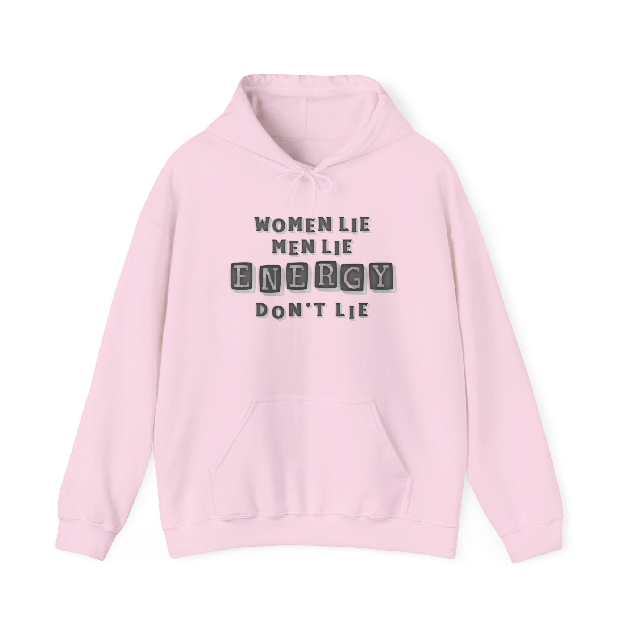 Energy Don’t Lie™ Hoodie — Truth Over Talk Statement Pullover  Spiritual + Street