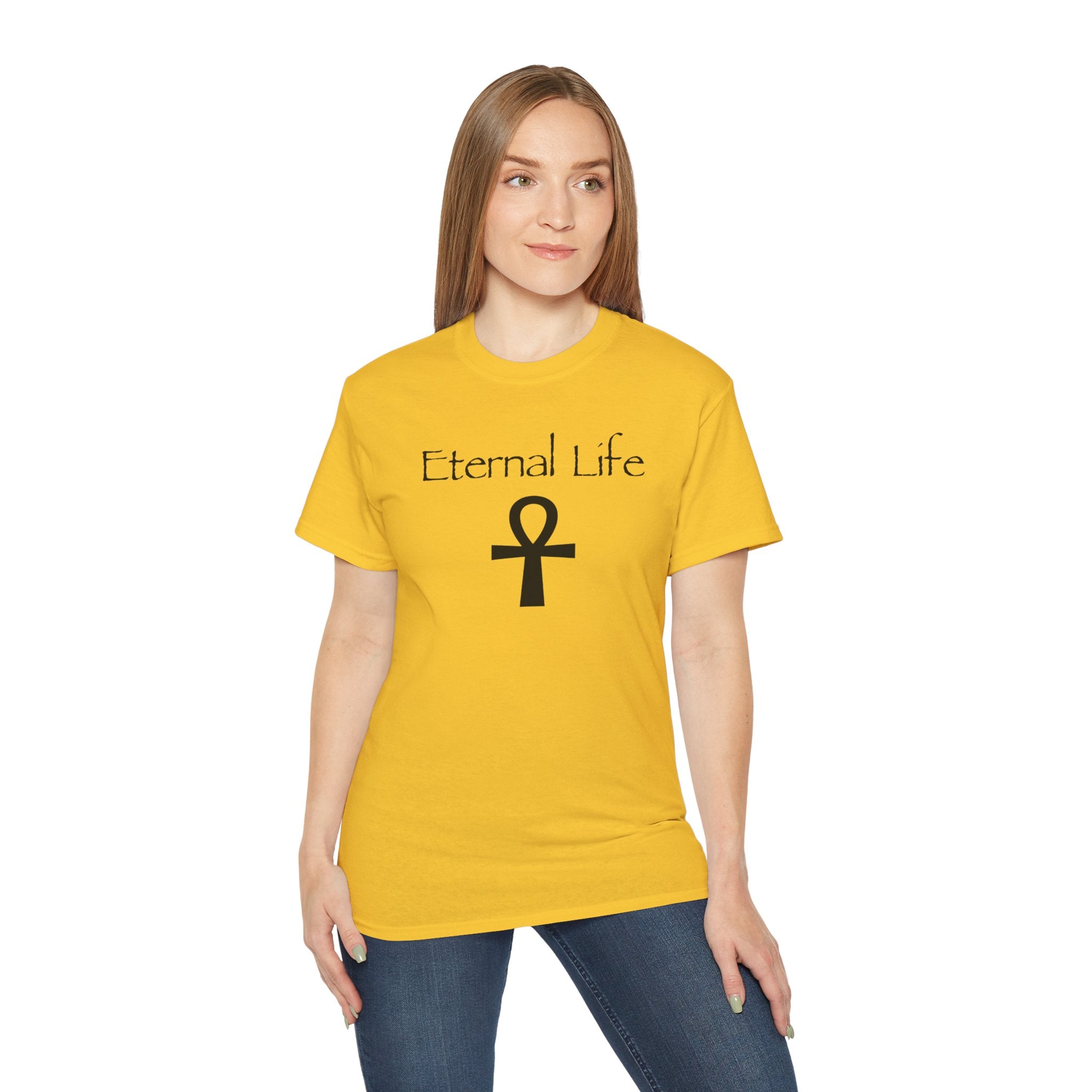 Eternal Life Ankh T-Shirt – Spiritual Symbol Tee