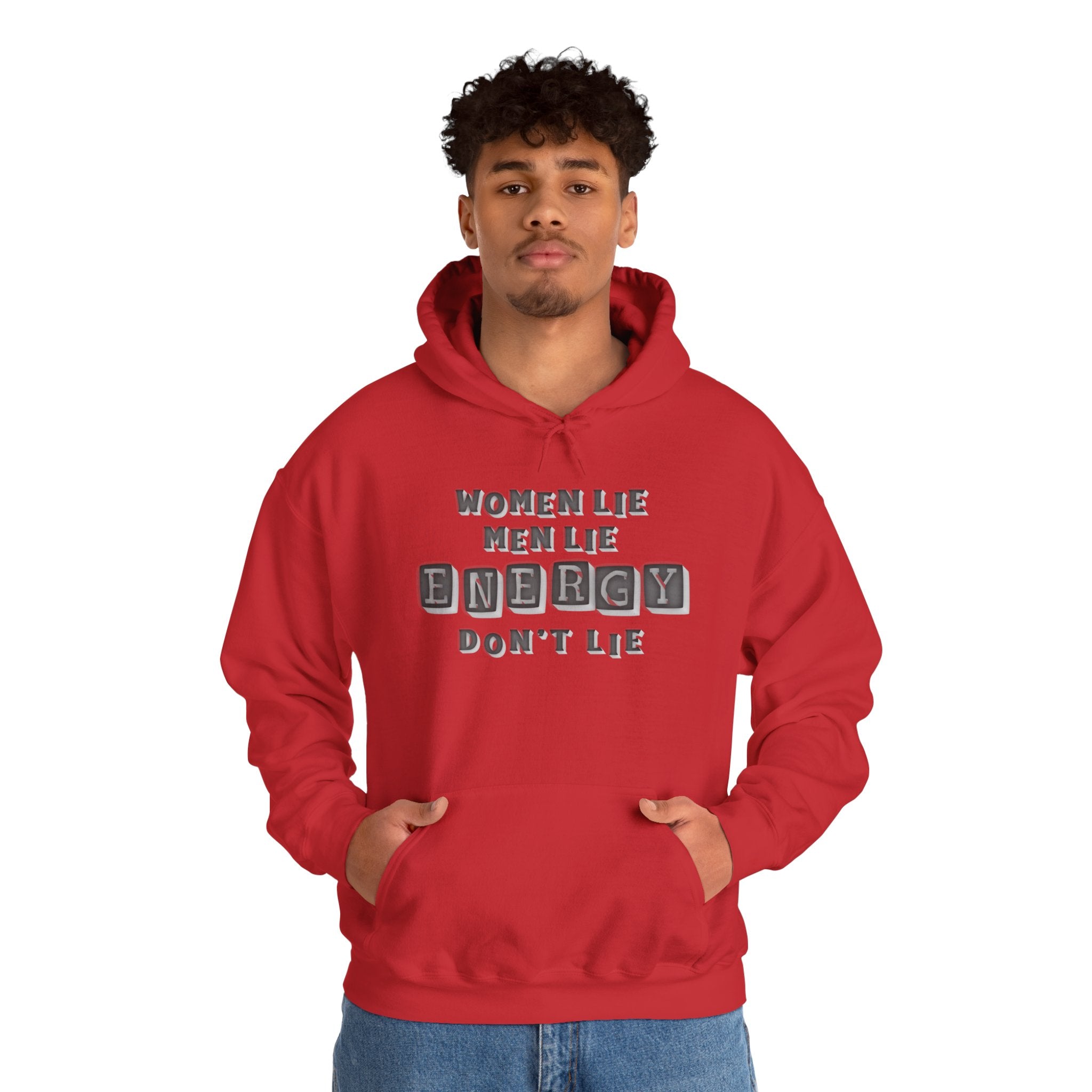 Energy Don’t Lie™ Hoodie — Truth Over Talk Statement Pullover  Spiritual + Street