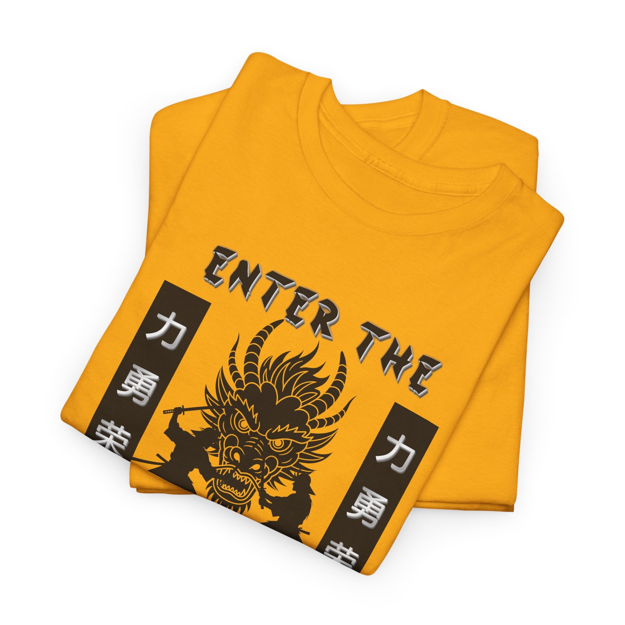 ENTER THE DRAGON — Dragon of Honor Tee | Strength, Courage & Power Graphic Shirt🐉🔥