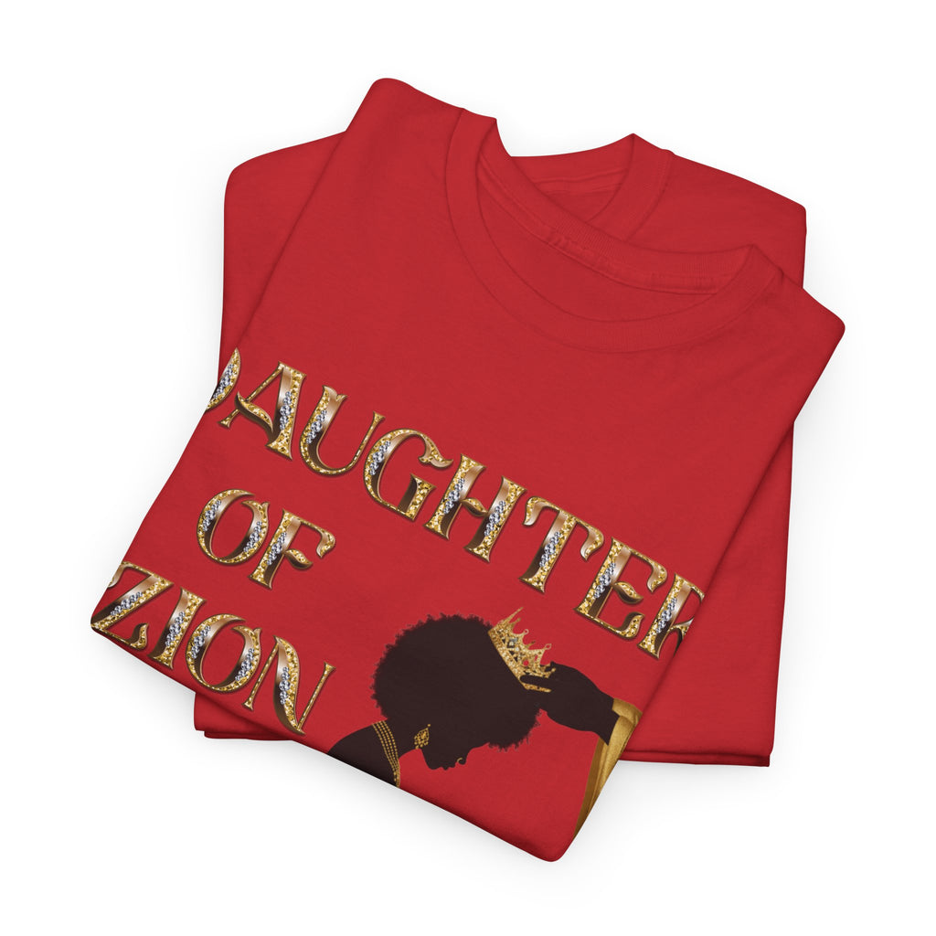 Daughter of Zion Tee — Inspirational Faith Graphic T‑Shirt for Girls & Women
