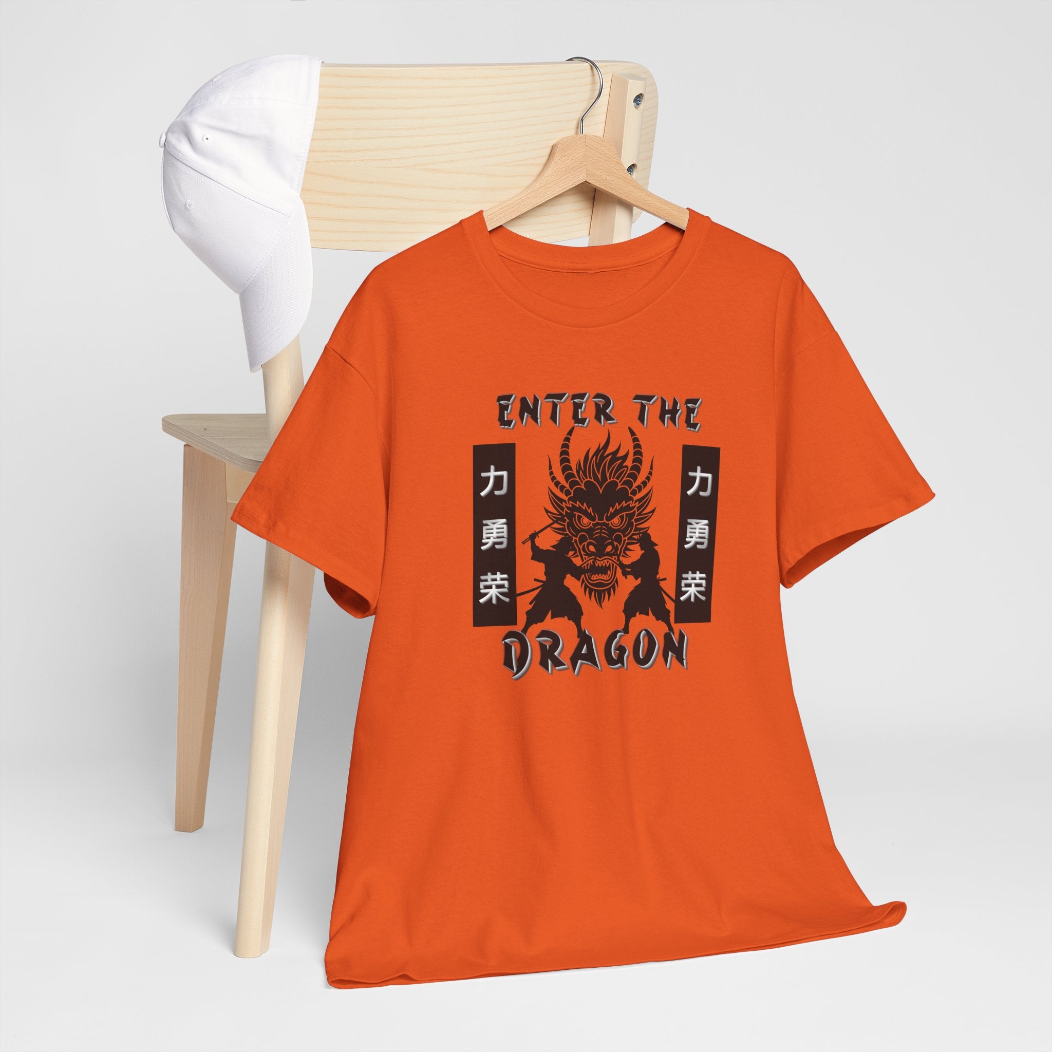 ENTER THE DRAGON — Dragon of Honor Tee | Strength, Courage & Power Graphic Shirt🐉🔥