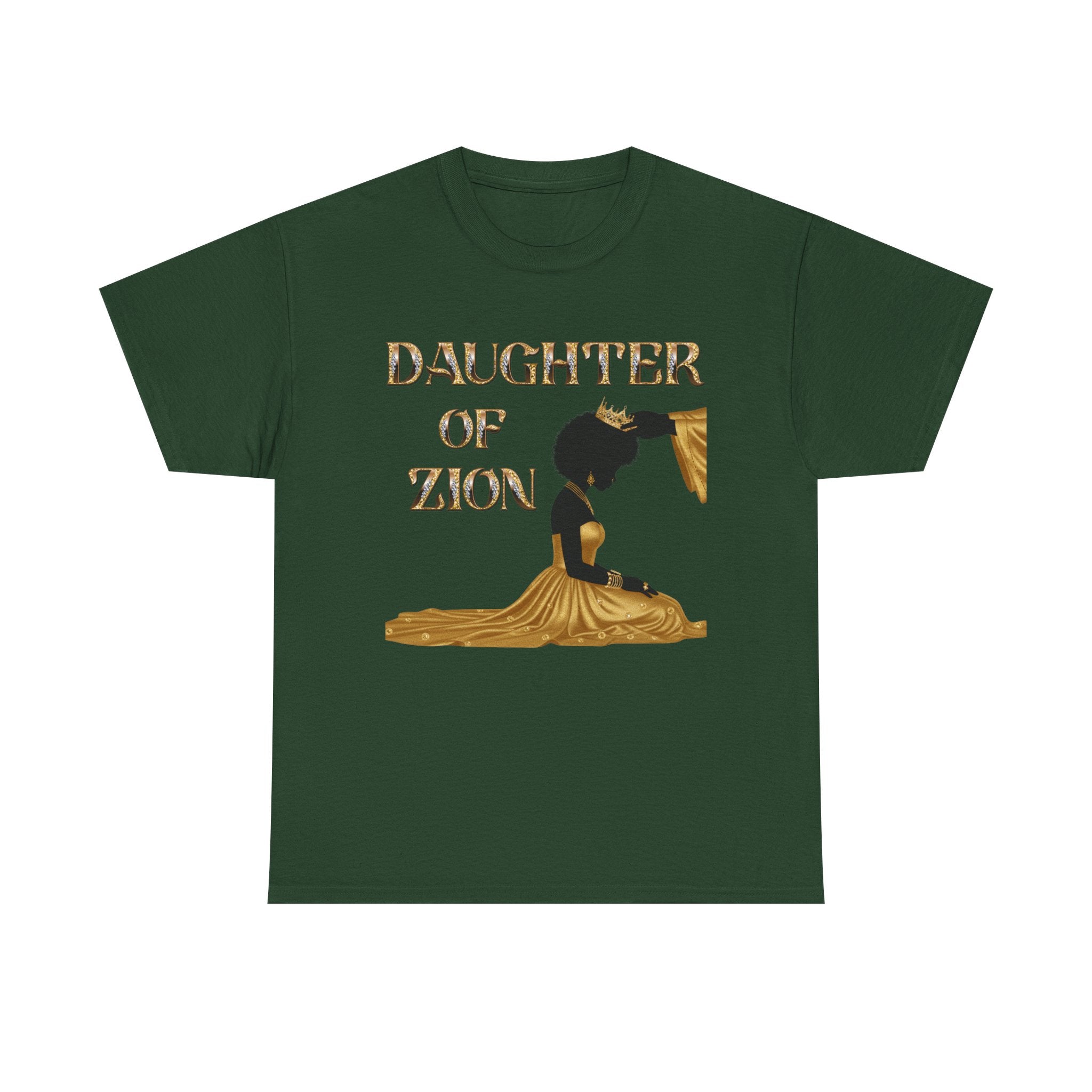 Daughter of Zion Tee — Inspirational Faith Graphic T‑Shirt for Girls & Women