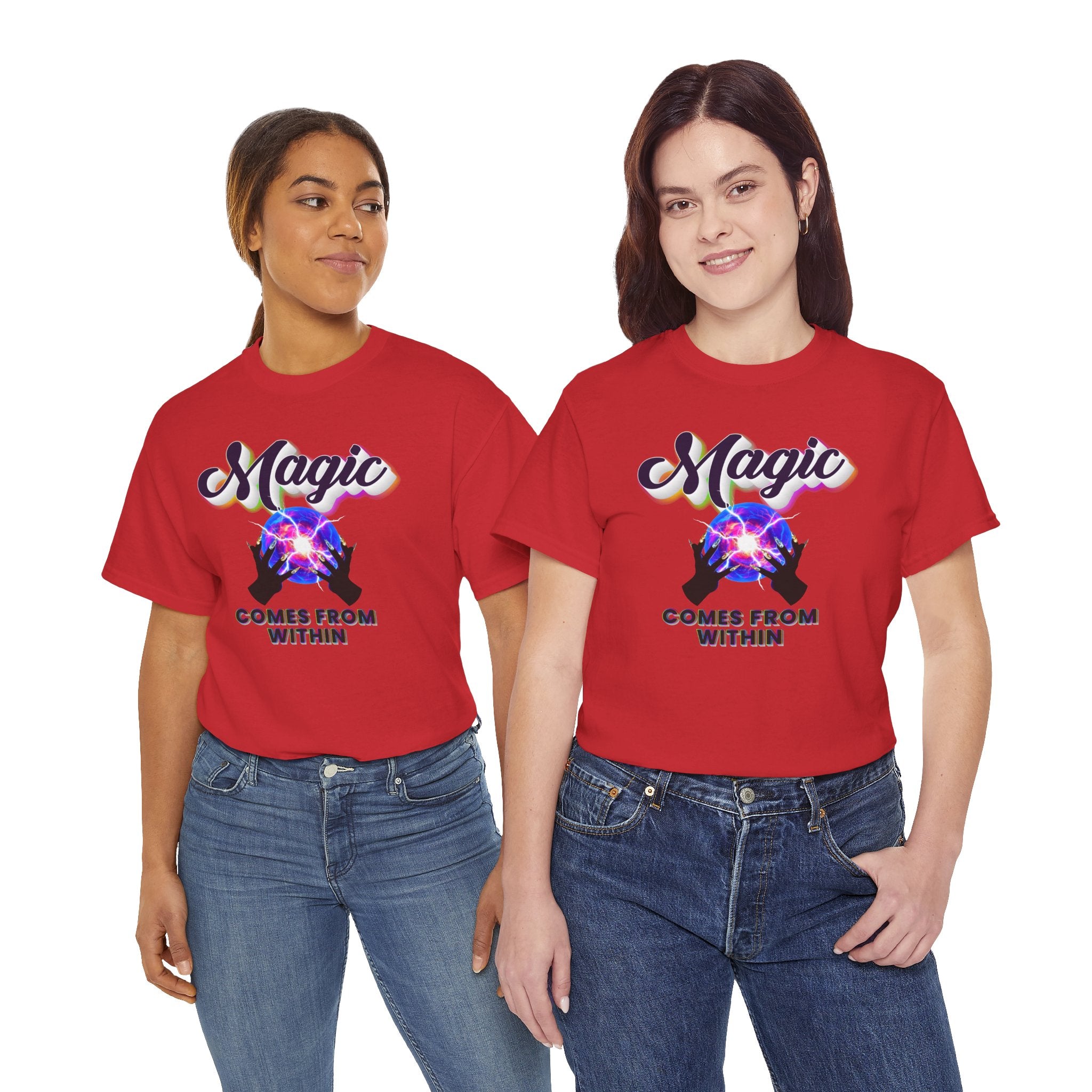 ✨🔮 The Magic Comes From Within™ Tee — Empowered Goddess Energy Shirt 👑💫