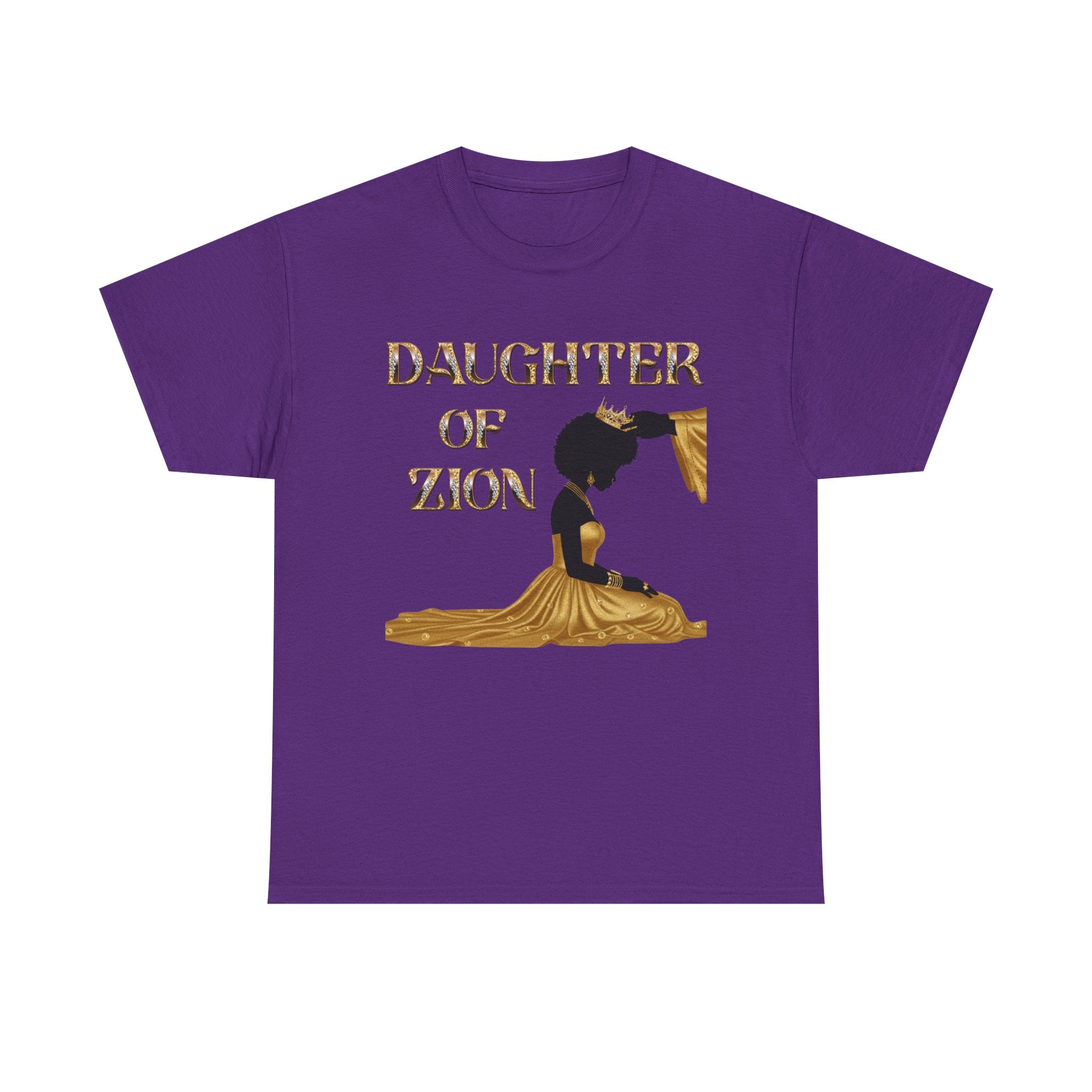 Daughter of Zion Tee — Inspirational Faith Graphic T‑Shirt for Girls & Women