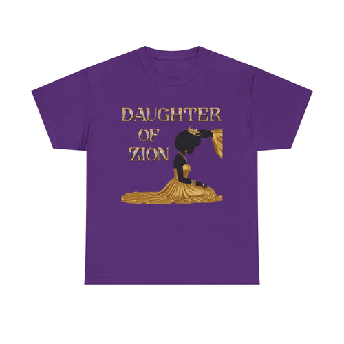 Daughter of Zion Tee — Inspirational Faith Graphic T‑Shirt for Girls & Women