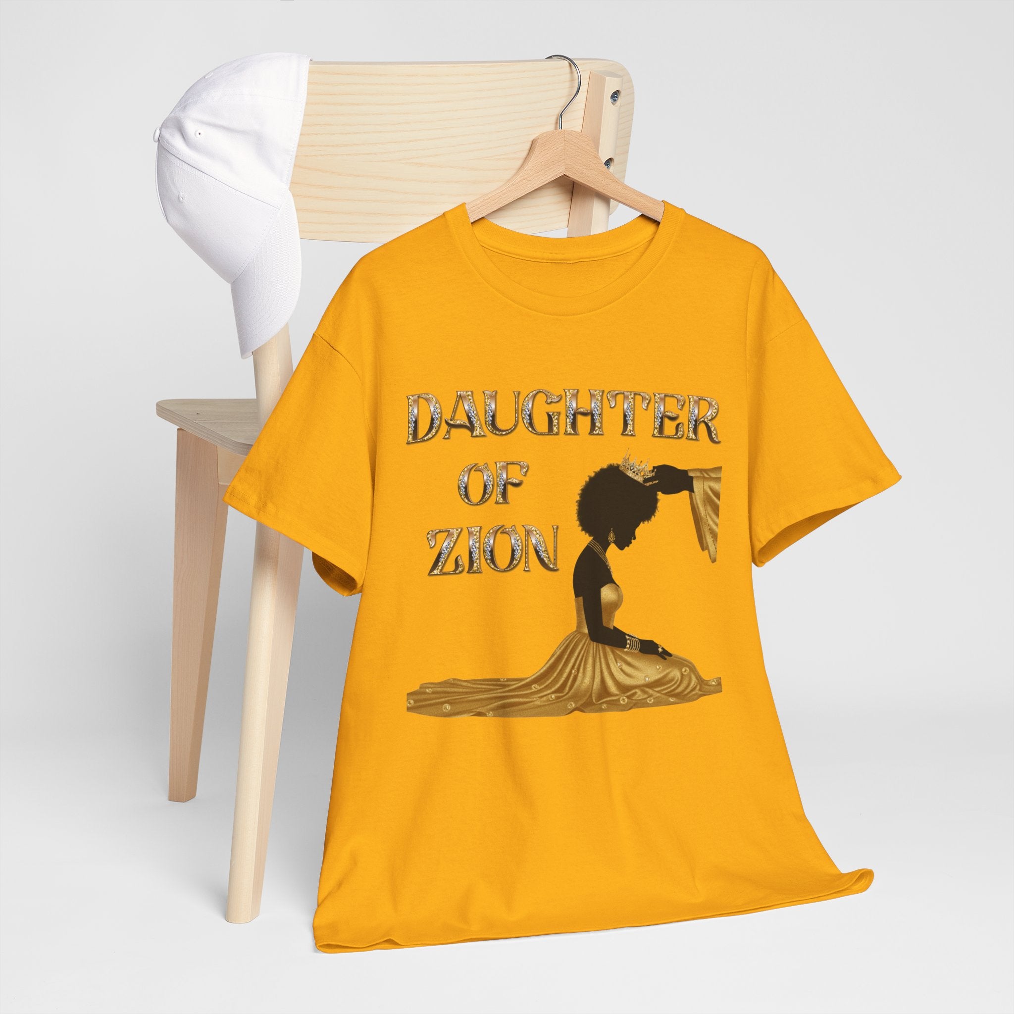 Daughter of Zion Tee — Inspirational Faith Graphic T‑Shirt for Girls & Women