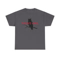 Night Owl T-Shirt — Silhouette Owl on Branch Graphic Tee