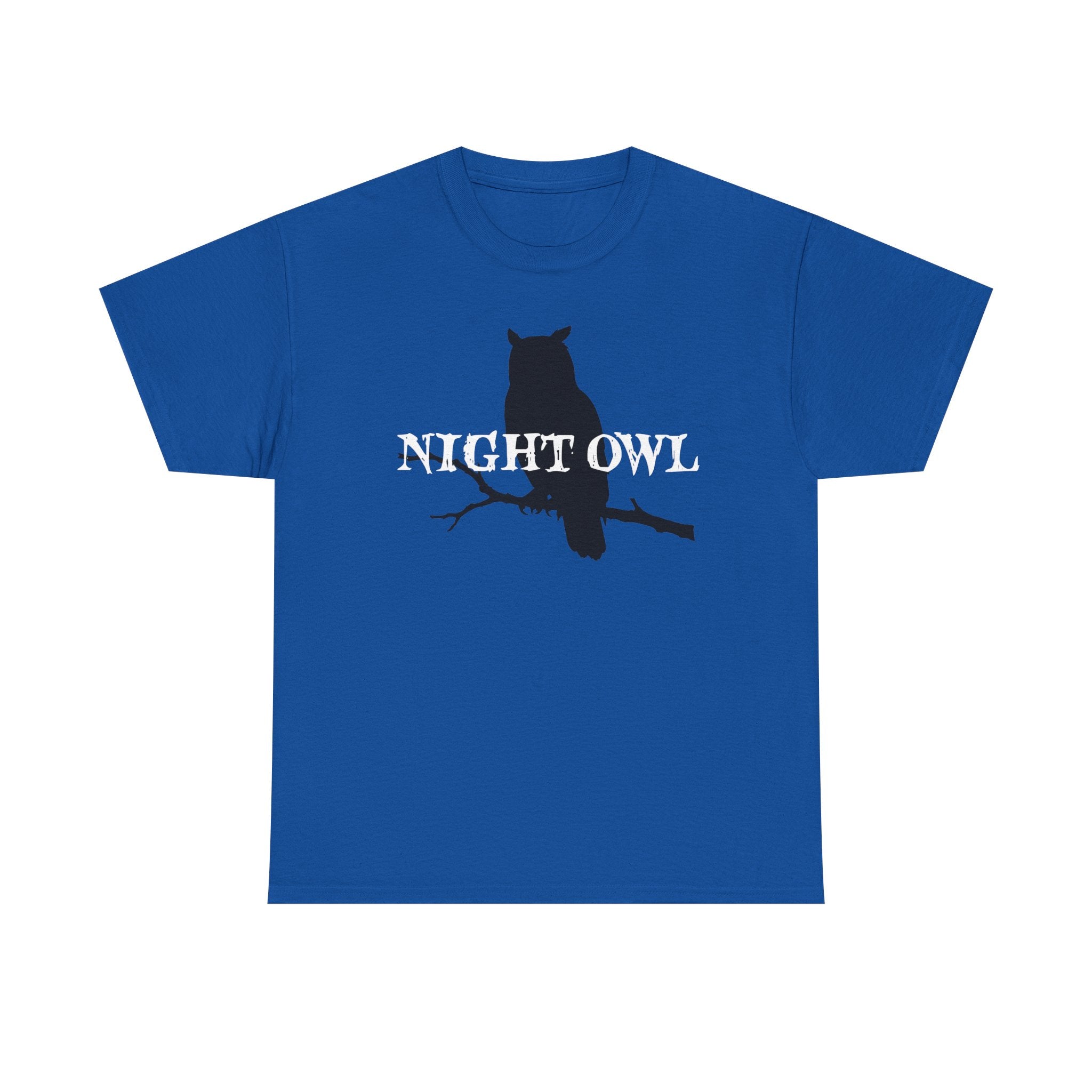 Night Owl T-Shirt — Silhouette Owl Graphic Tee
