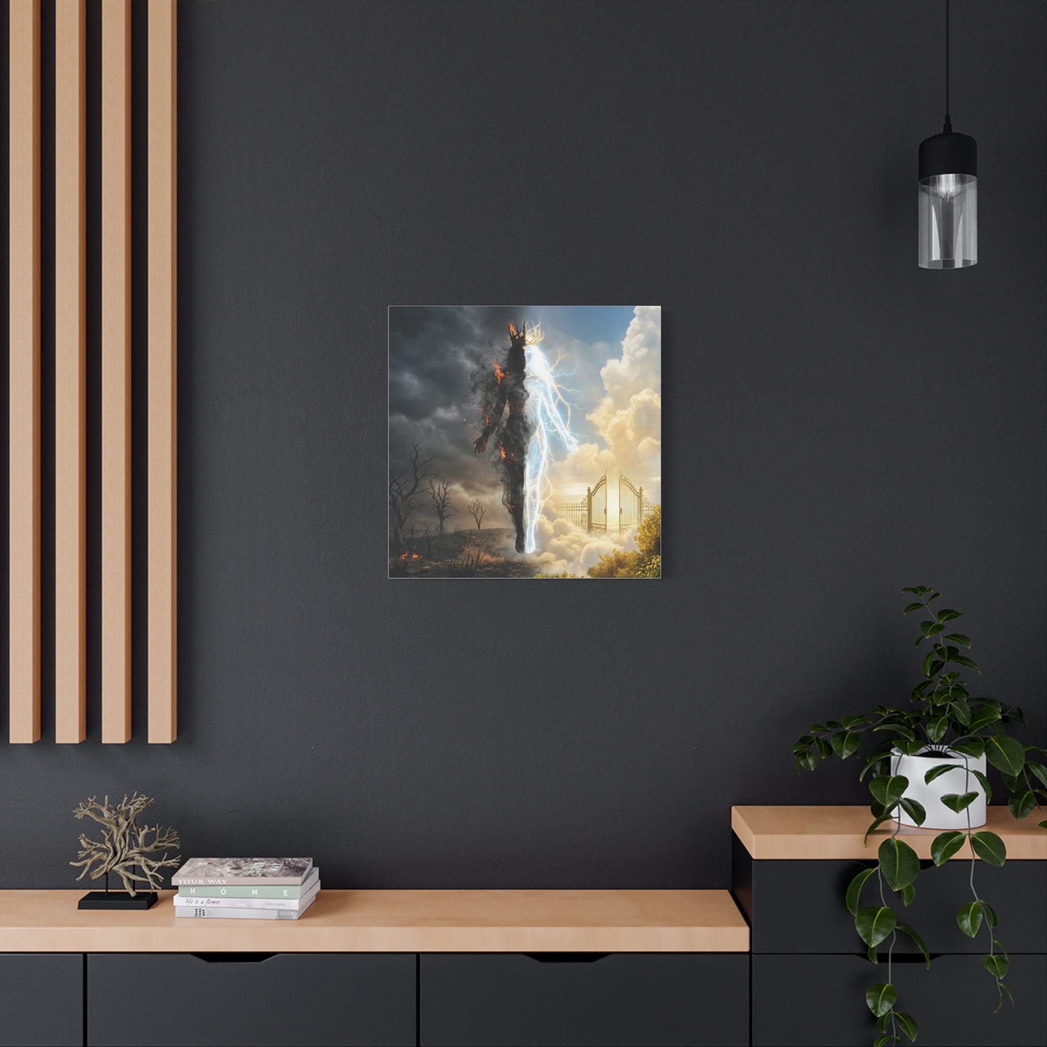 Light & Shadow — The Conscious Path Canvas