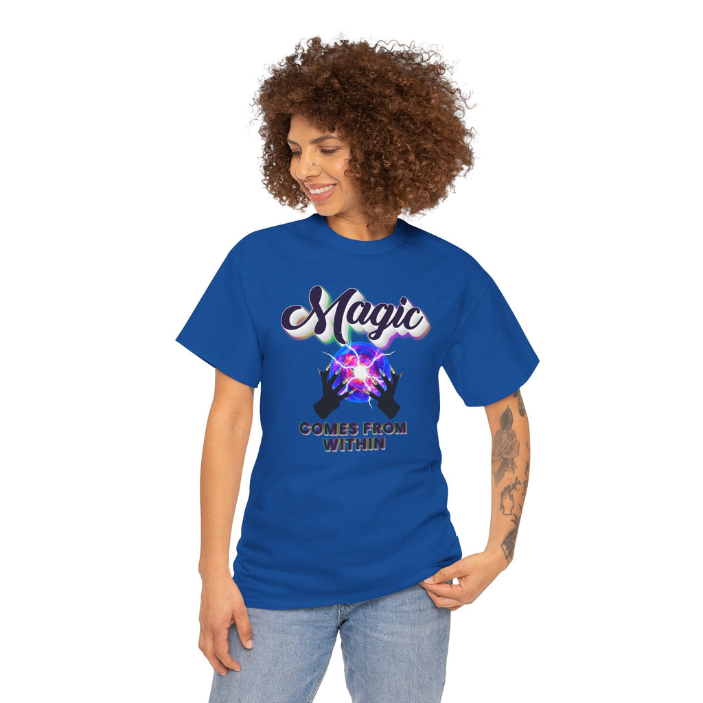 ✨🔮 The Magic Comes From Within™ Tee — Empowered Goddess Energy Shirt 👑💫