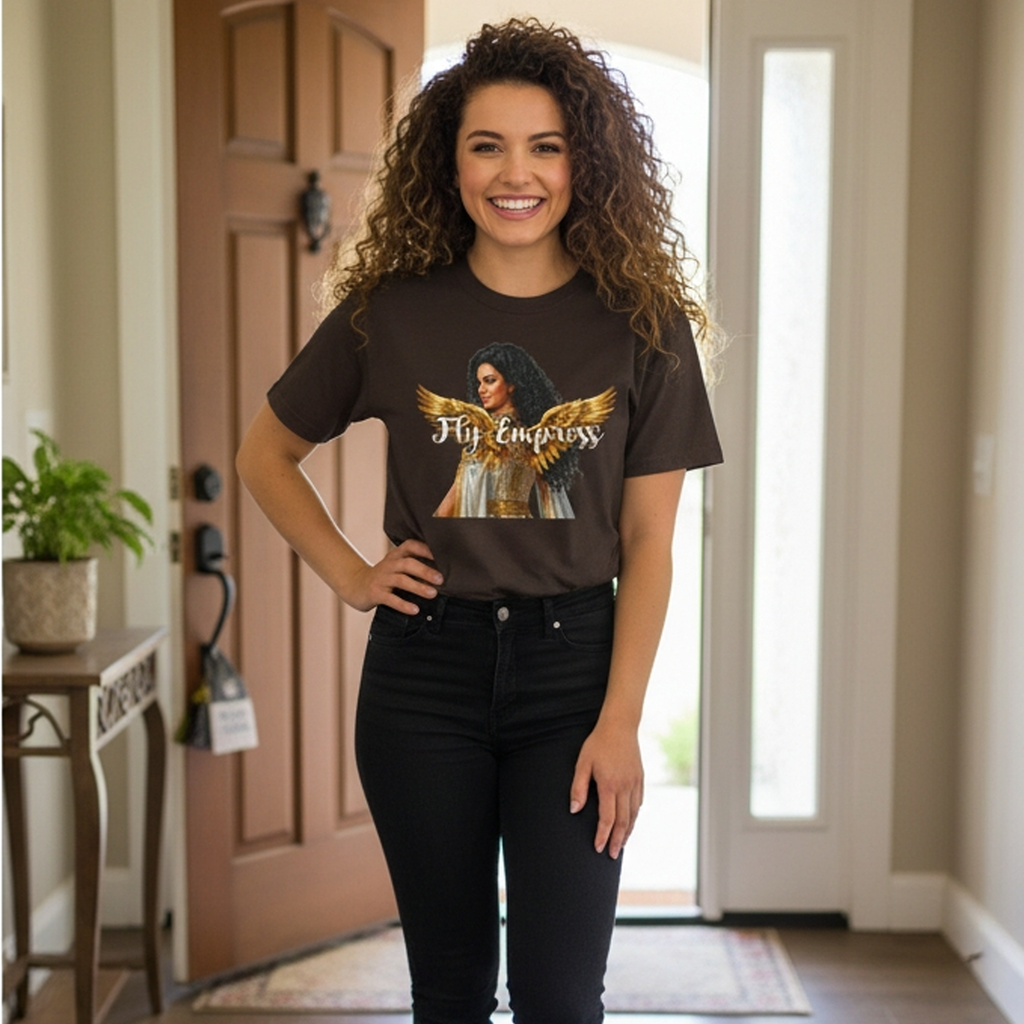 Empress Wings T‑Shirt — "Fly Empress" Graphic Tee