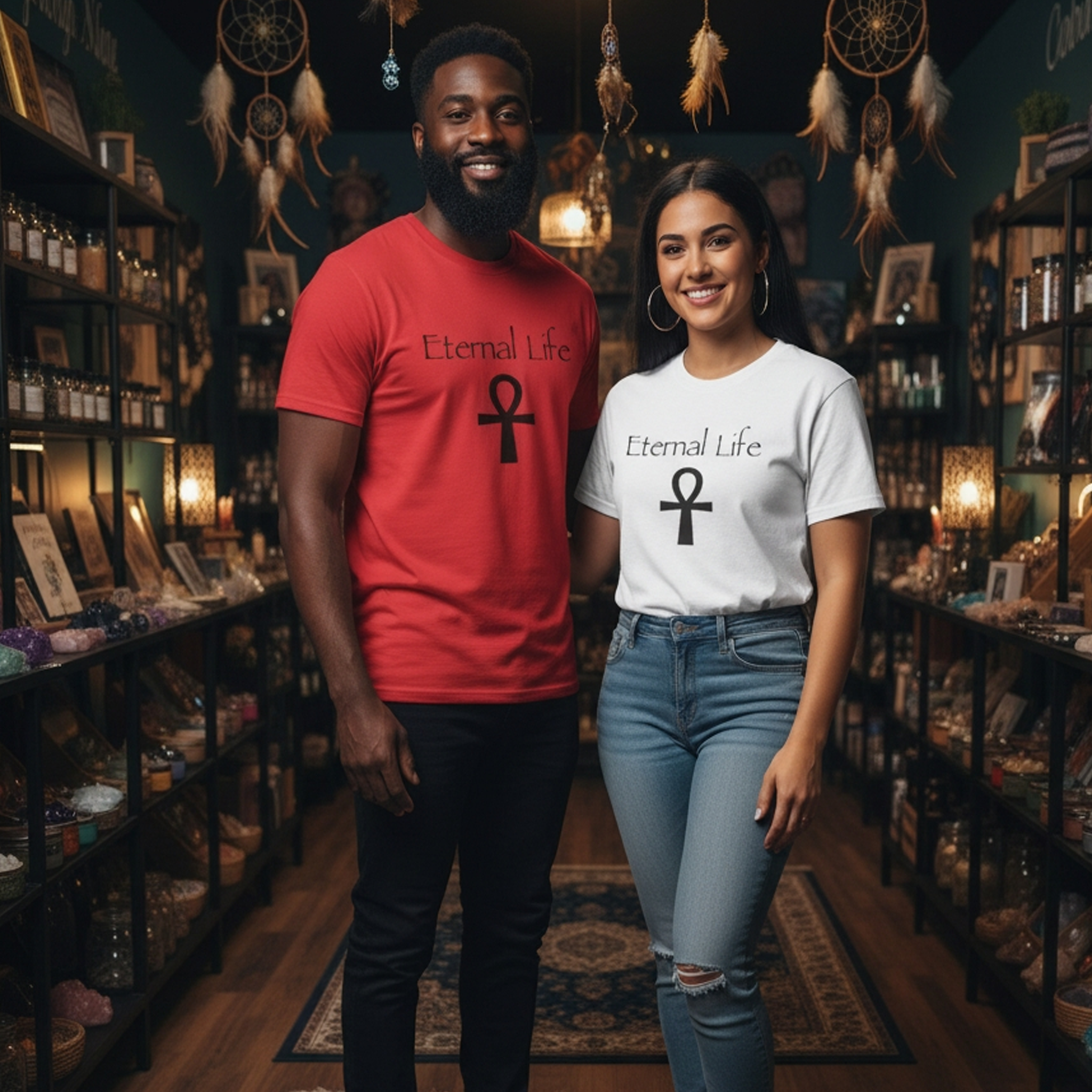 ♾️ Eternal Life Ankh Tee