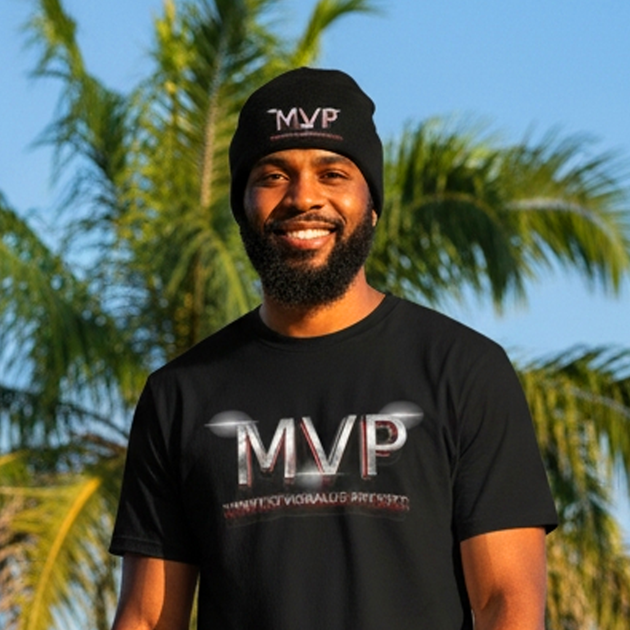 MVP™ Knit Beanie — Warm, Embroidered Statement Cap