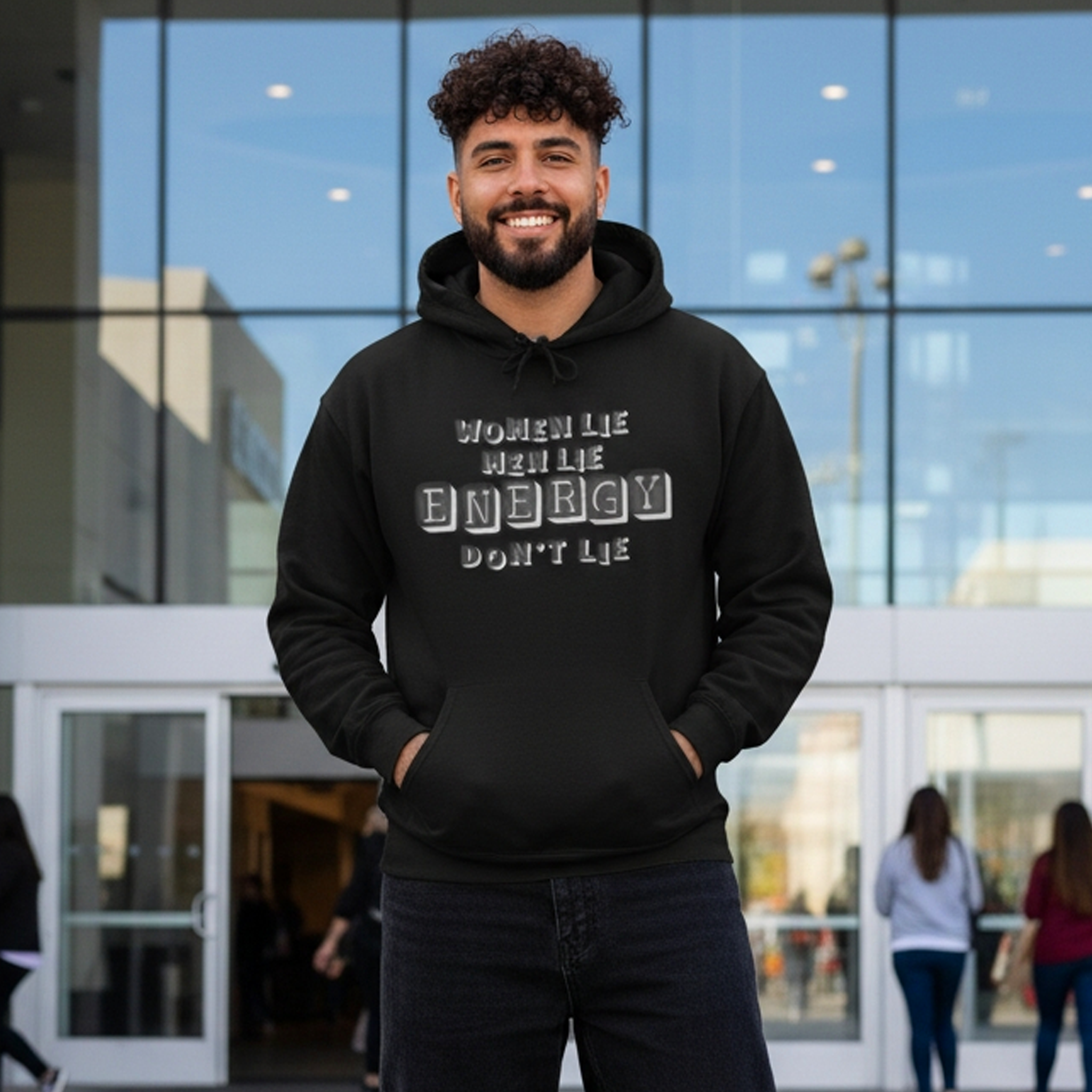 Energy Don’t Lie™ Hoodie — Truth Over Talk Statement Pullover  Spiritual + Street