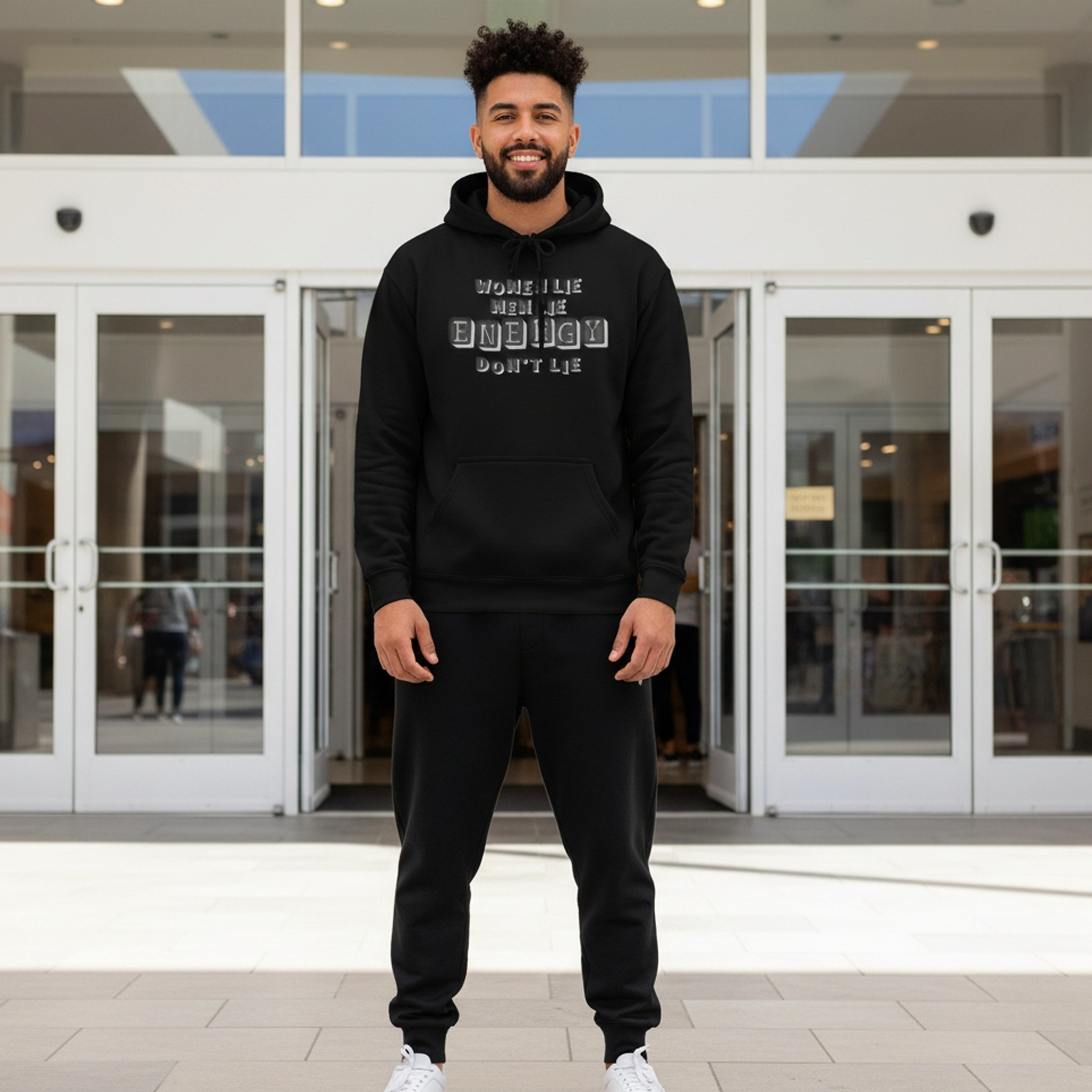 Energy Don’t Lie™ Hoodie — Truth Over Talk Statement Pullover  Spiritual + Street