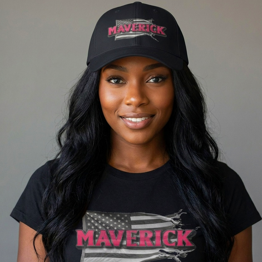 Maverick Baseball Cap – Clean, Classic, Unstoppable