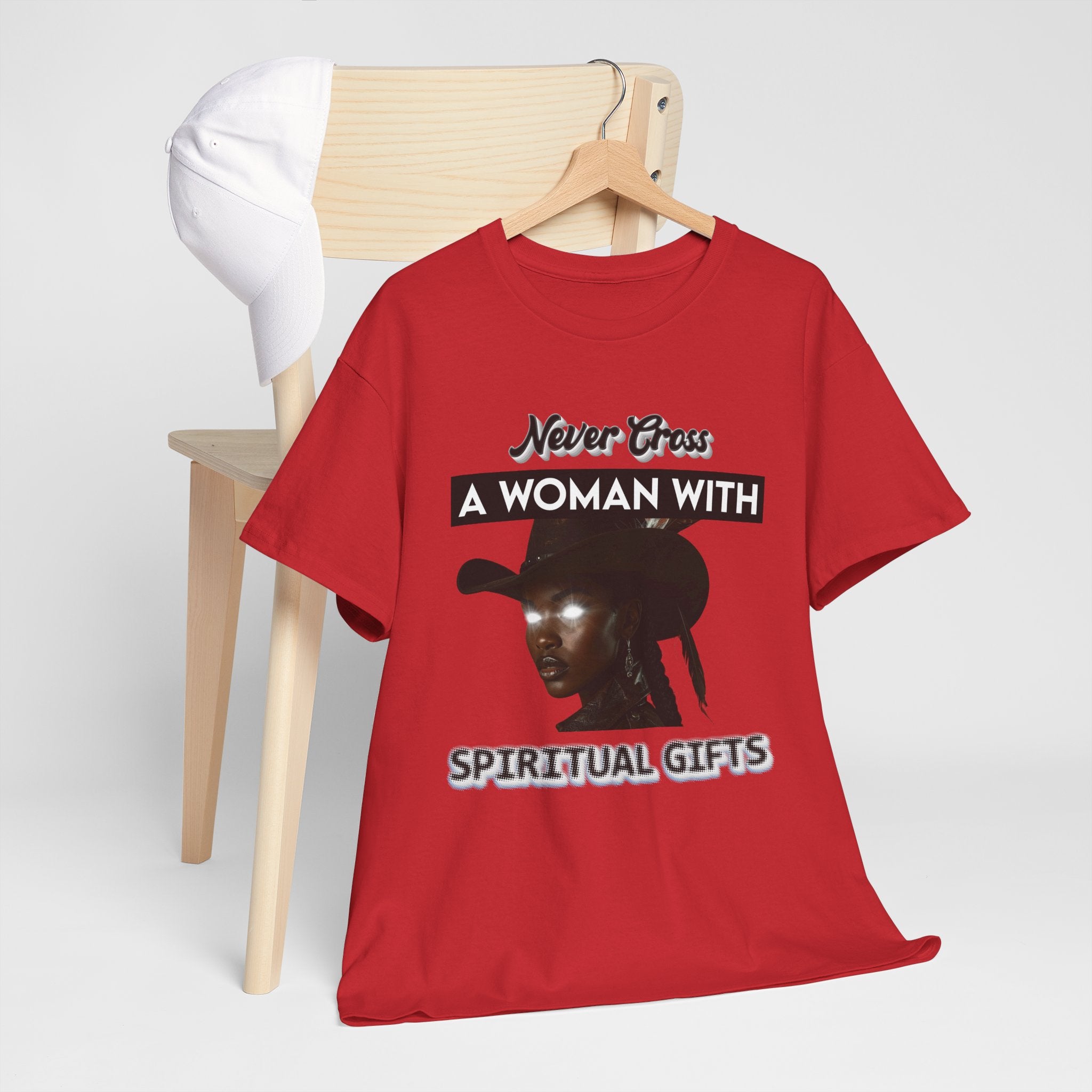 Never Cross a Woman With Spiritual Gifts™ Tee  Divine Feminine Power