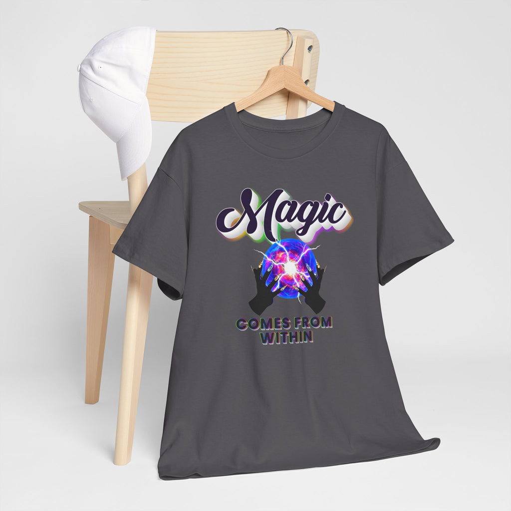 ✨🔮 The Magic Comes From Within™ Tee — Empowered Goddess Energy Shirt 👑💫