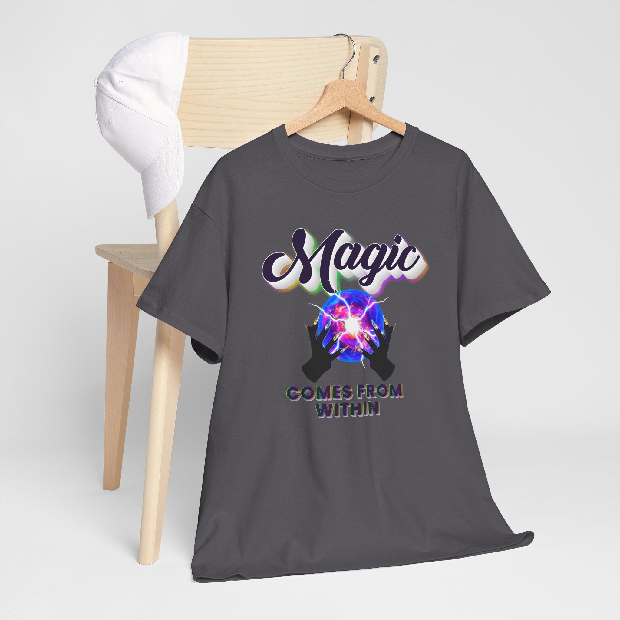 ✨🔮 The Magic Comes From Within™ Tee — Empowered Goddess Energy Shirt 👑💫