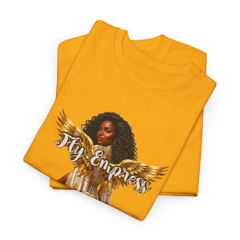 👑🕊️ Fly Empress Angel Wing Tee — Divine Queen Energy Graphic T-Shirt 🔥✨