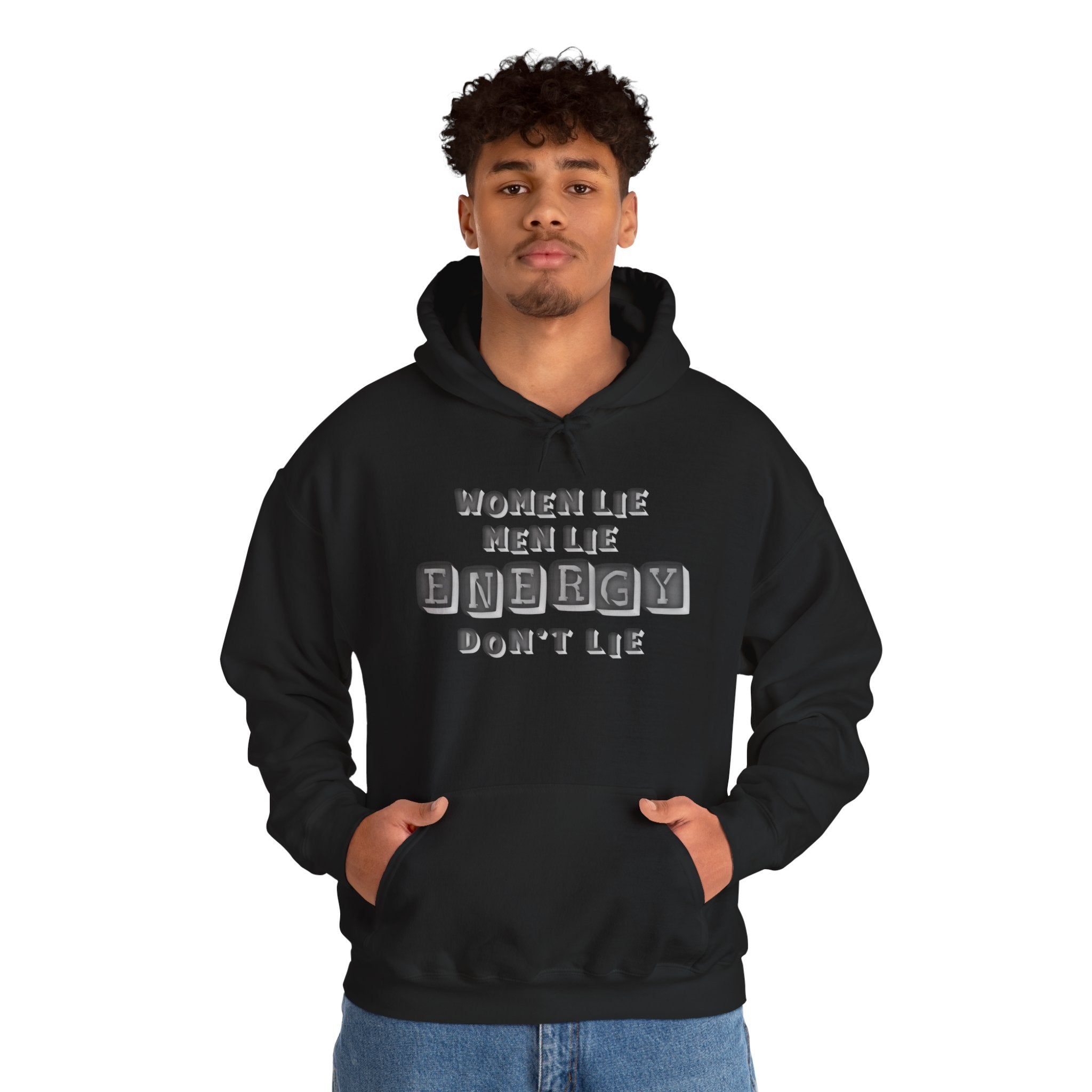 Energy Don’t Lie™ Hoodie — Truth Over Talk Statement Pullover  Spiritual + Street