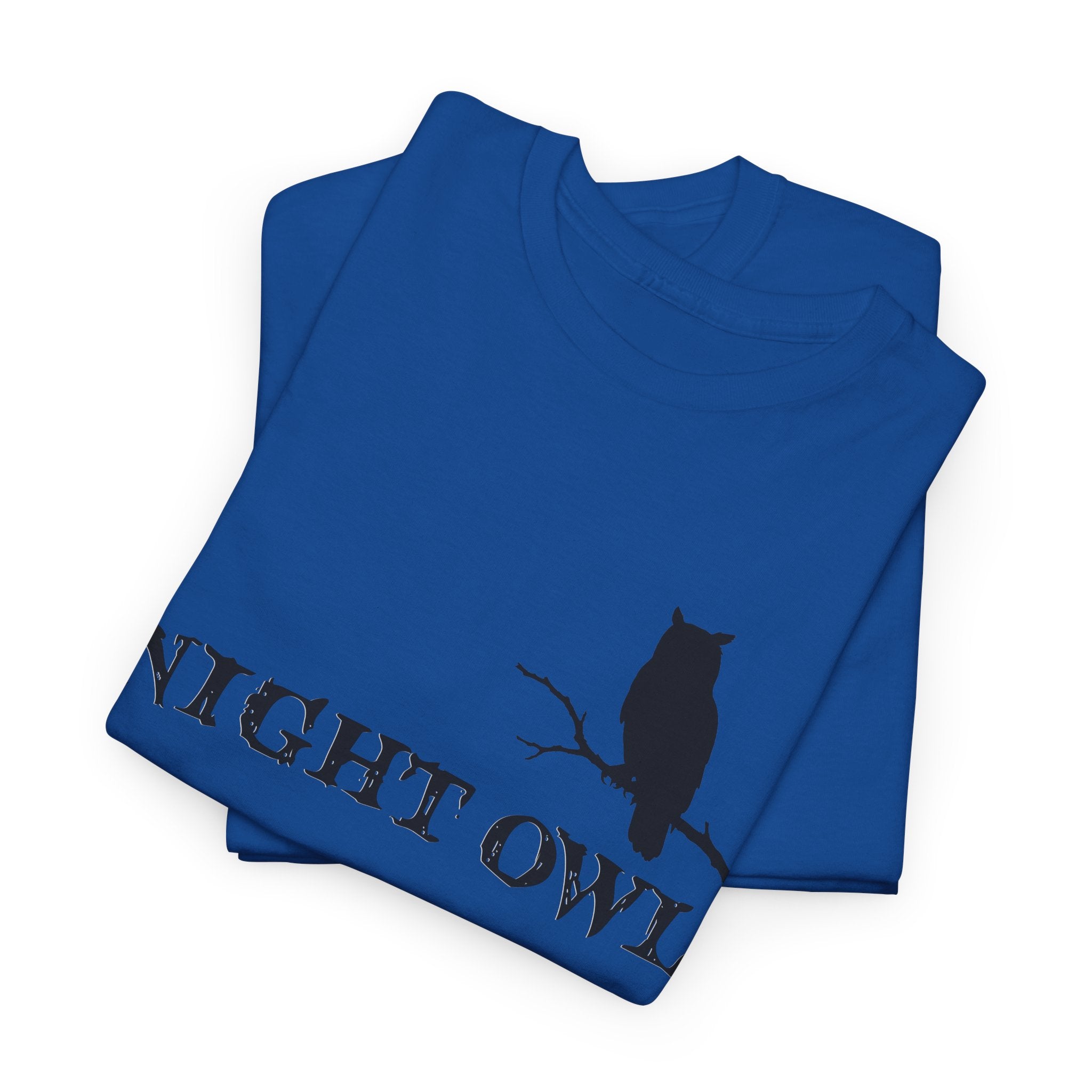 🌙 Night Owl™ Minimal Silhouette Tee