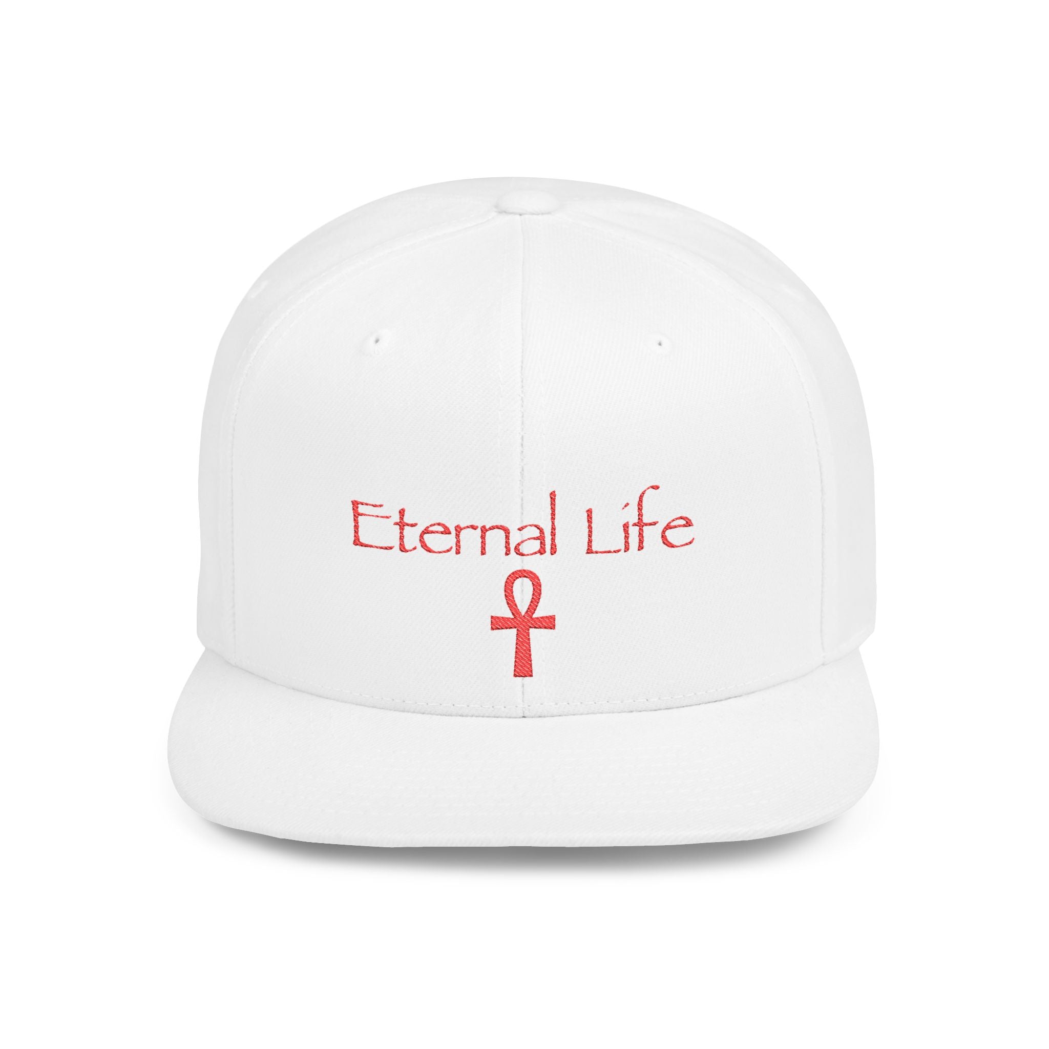 Eternal Life Snapback — Sacred Ankh Streetwear Cap
