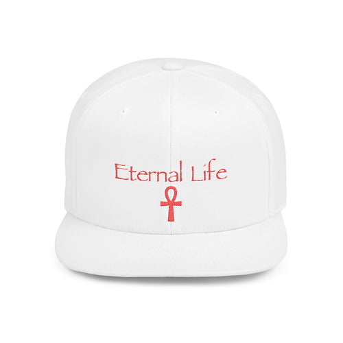 Eternal Life Snapback — Sacred Ankh Streetwear Cap