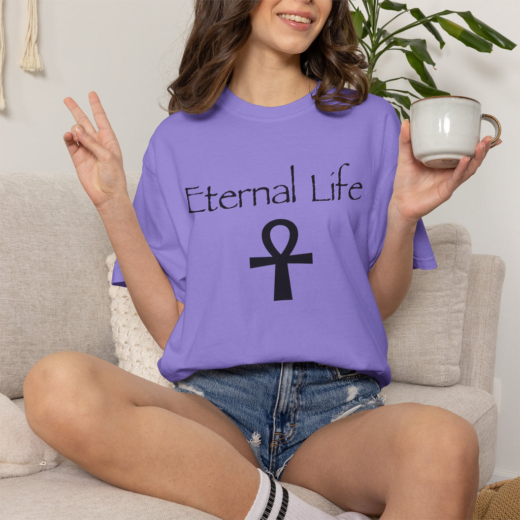 Eternal Life T-Shirt — Ankh Symbol Spiritual Tee