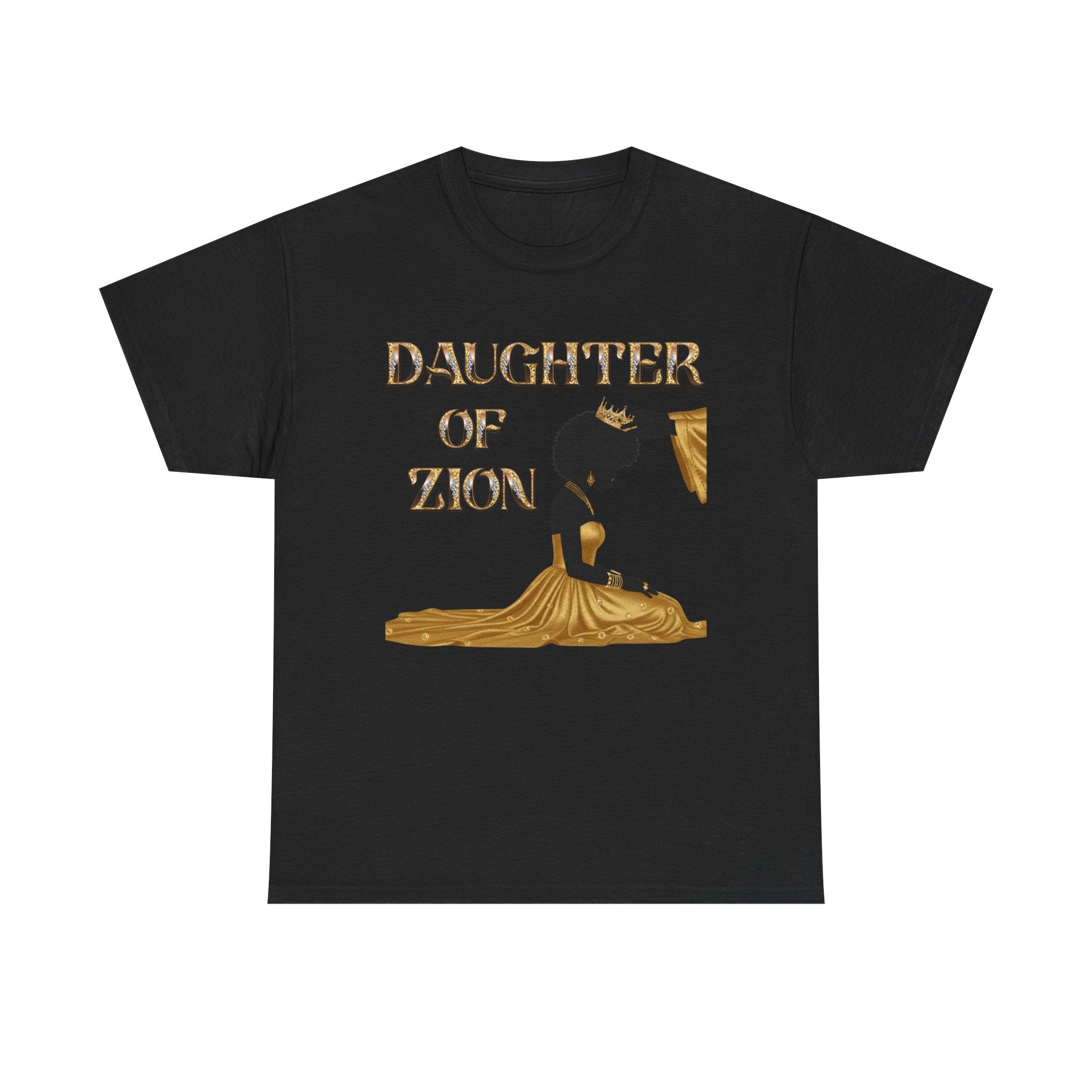 Daughter of Zion Tee — Inspirational Faith Graphic T‑Shirt for Girls & Women