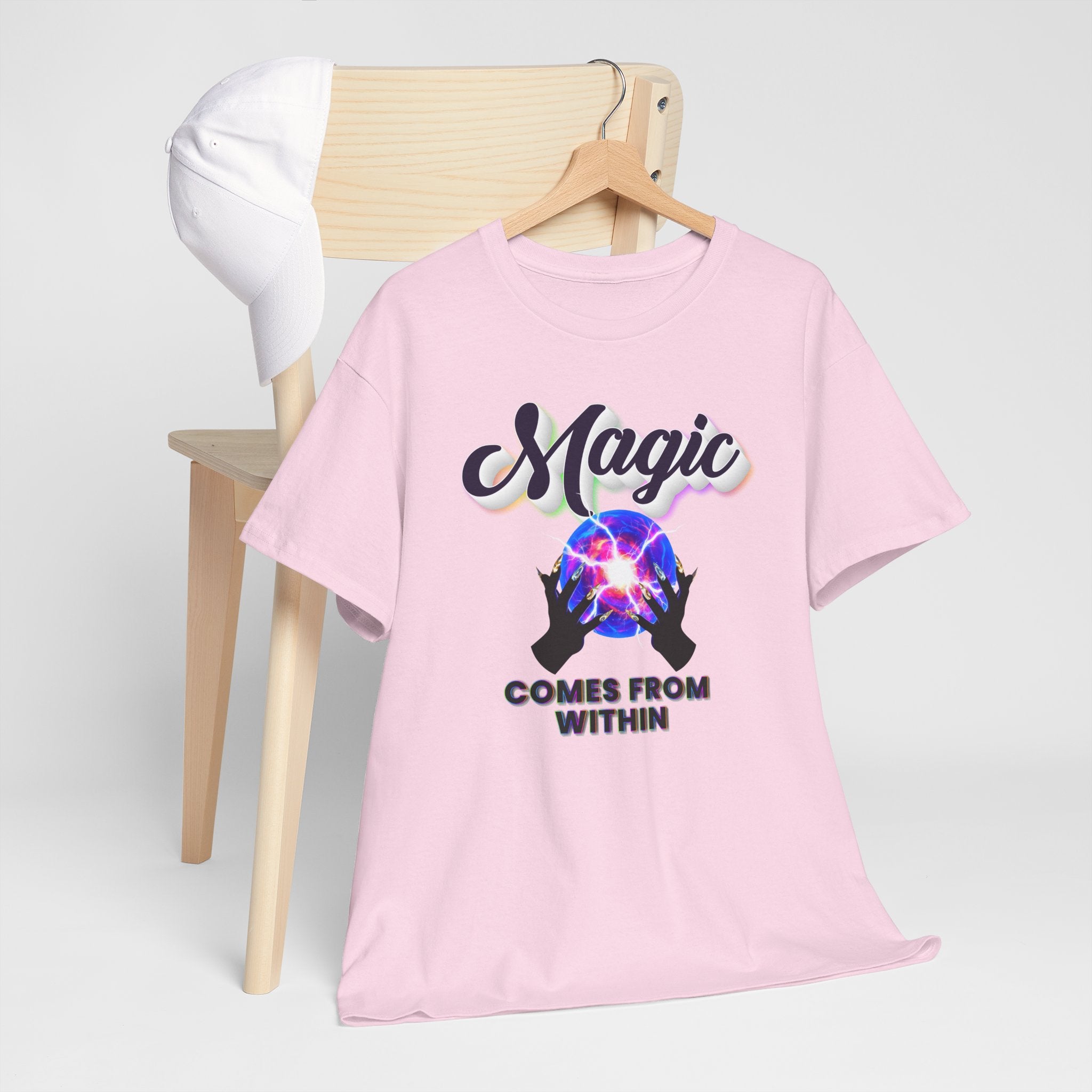✨🔮 The Magic Comes From Within™ Tee — Empowered Goddess Energy Shirt 👑💫