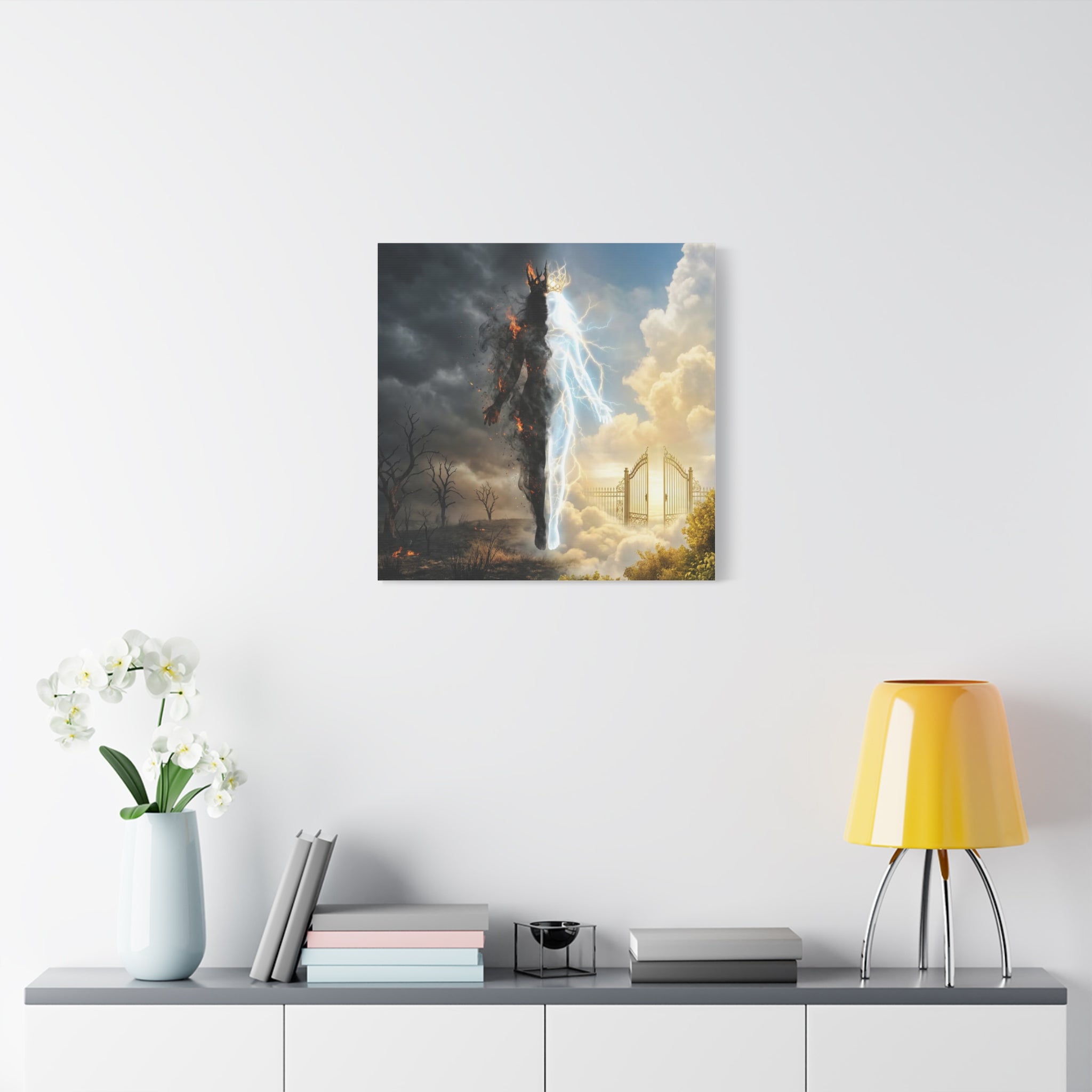 Light & Shadow — The Conscious Path Canvas