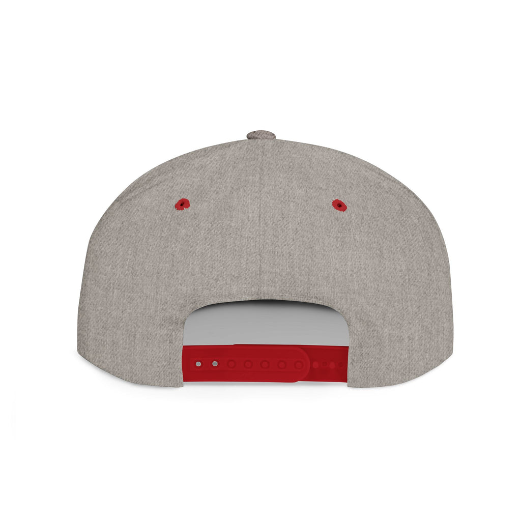 MVP™ Flat Bill Snapback — Embroidered Statement Cap