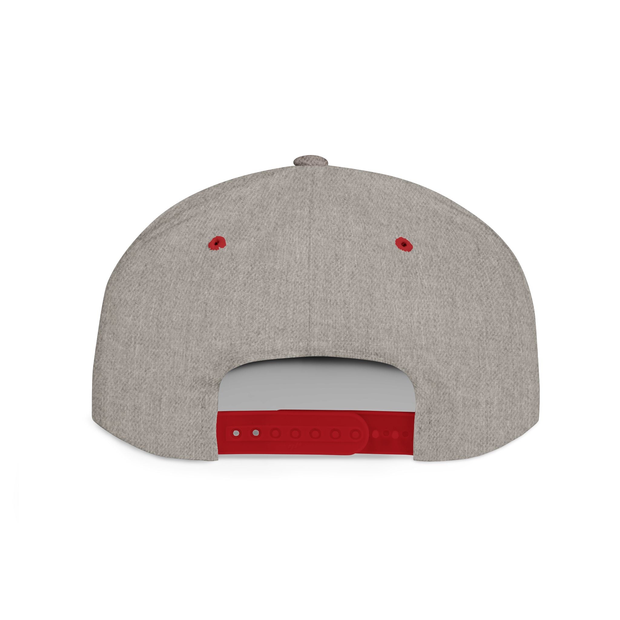 MVP™ Flat Bill Snapback — Embroidered Statement Cap
