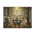 Gospel Revival Matte Canvas Print — "Hallelujah" Southern Praise Wall Art