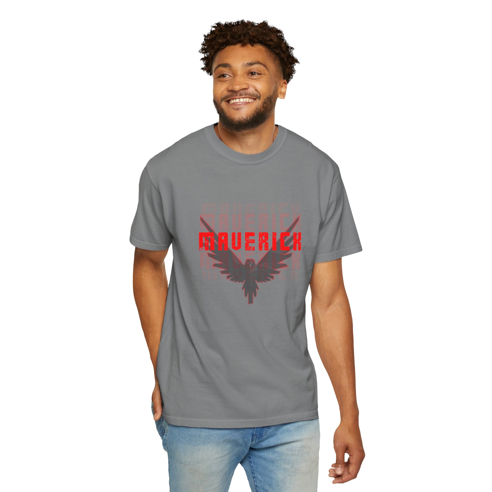 😎✨ Maverick Washed Tee – Premium Unisex Garment-Dyed T-Shirt 👕🔥