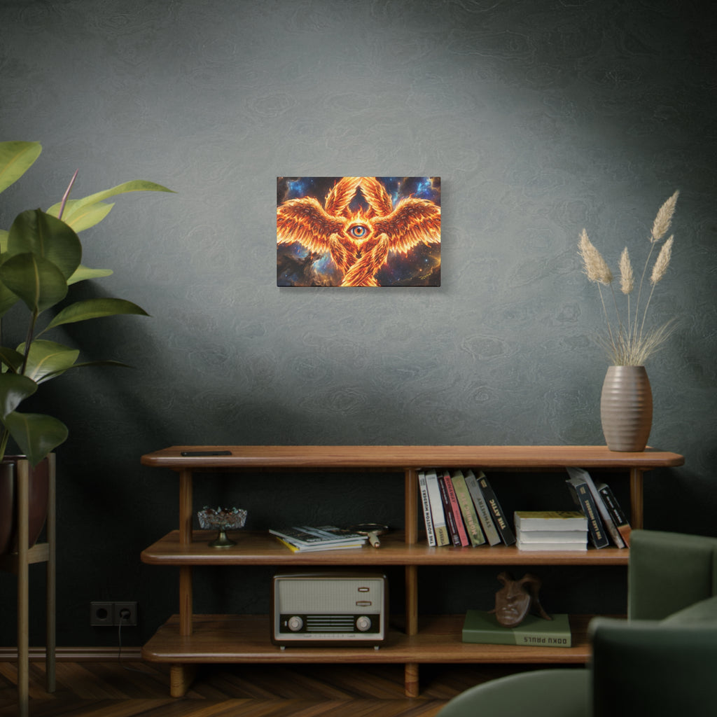 🔥👁️ Holy Seraphim Throne Canvas — Celestial Angelic Realm Wall Art ✨🕊️