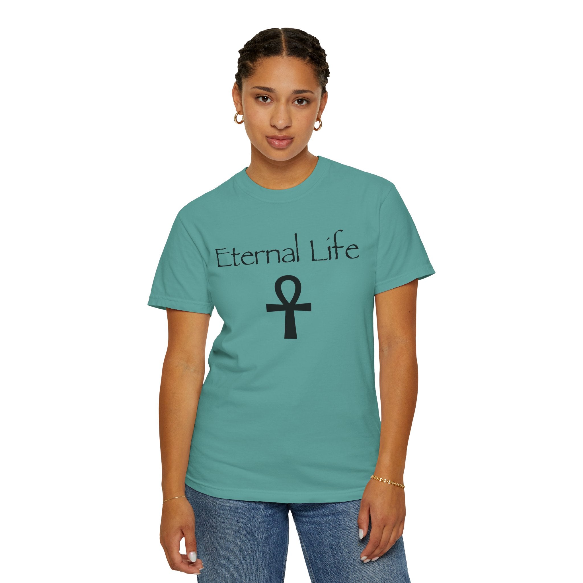 Eternal Life T-Shirt — Ankh Symbol Spiritual Tee