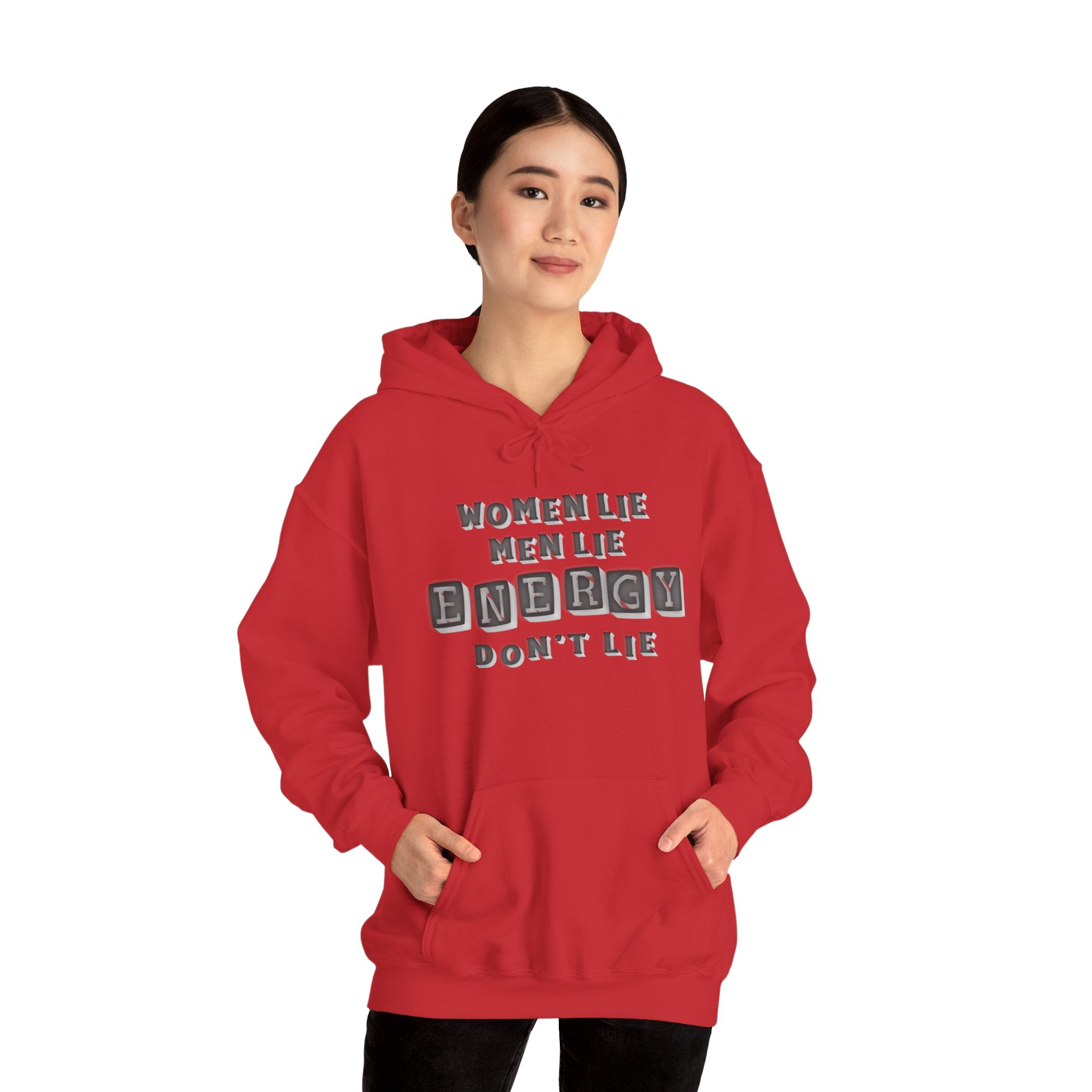Energy Don’t Lie™ Hoodie — Truth Over Talk Statement Pullover  Spiritual + Street