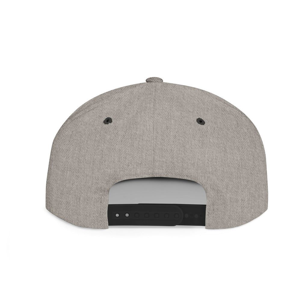 Eternal Life Snapback Hat — Ankh Embroidered Flat Bill Cap