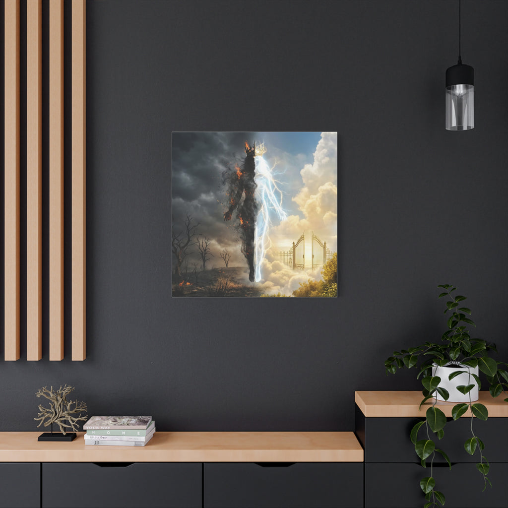 Light & Shadow — The Conscious Path Canvas