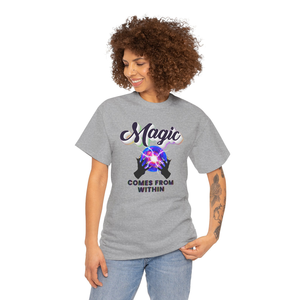 ✨🔮 The Magic Comes From Within™ Tee — Empowered Goddess Energy Shirt 👑💫