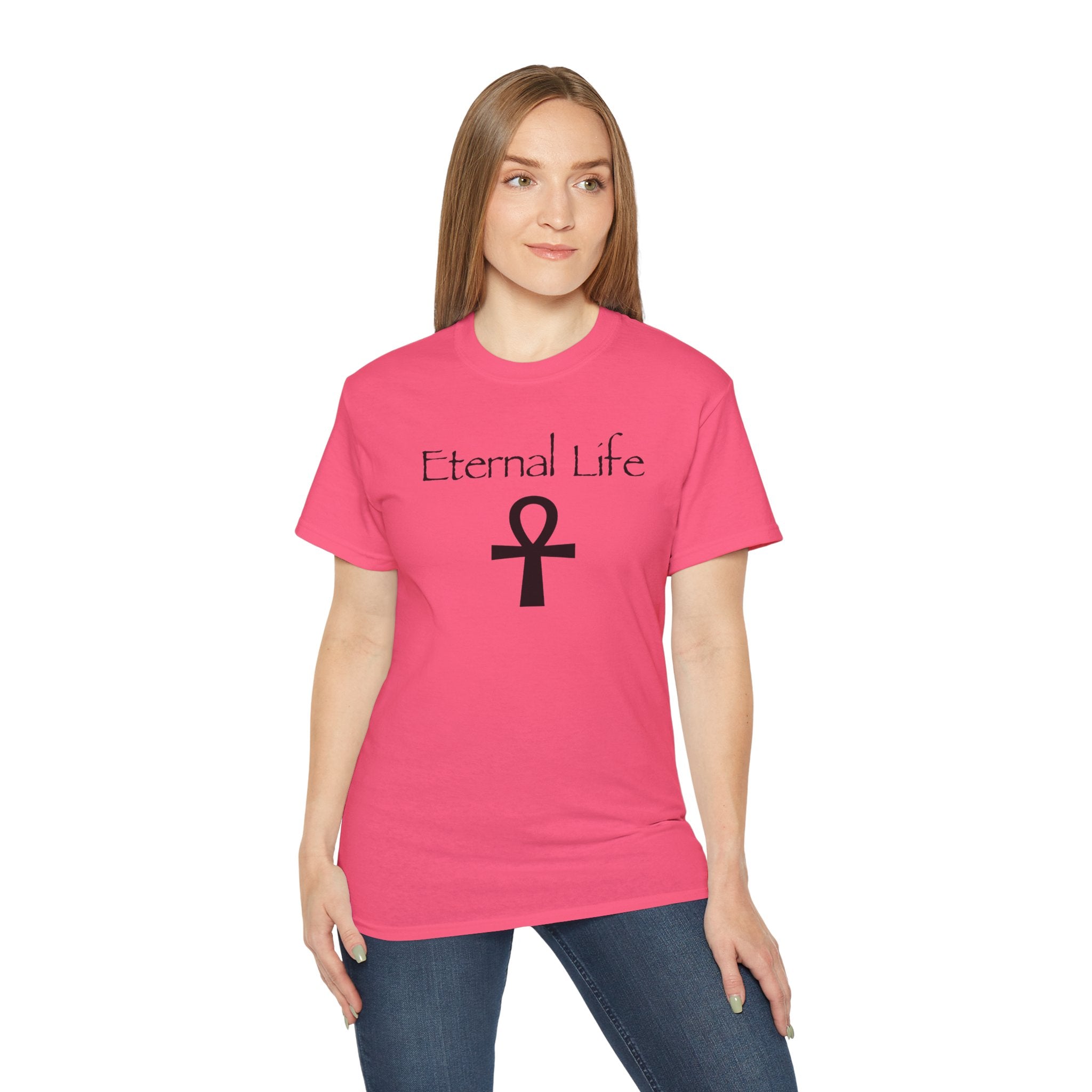 Eternal Life Ankh T-Shirt – Spiritual Symbol Tee