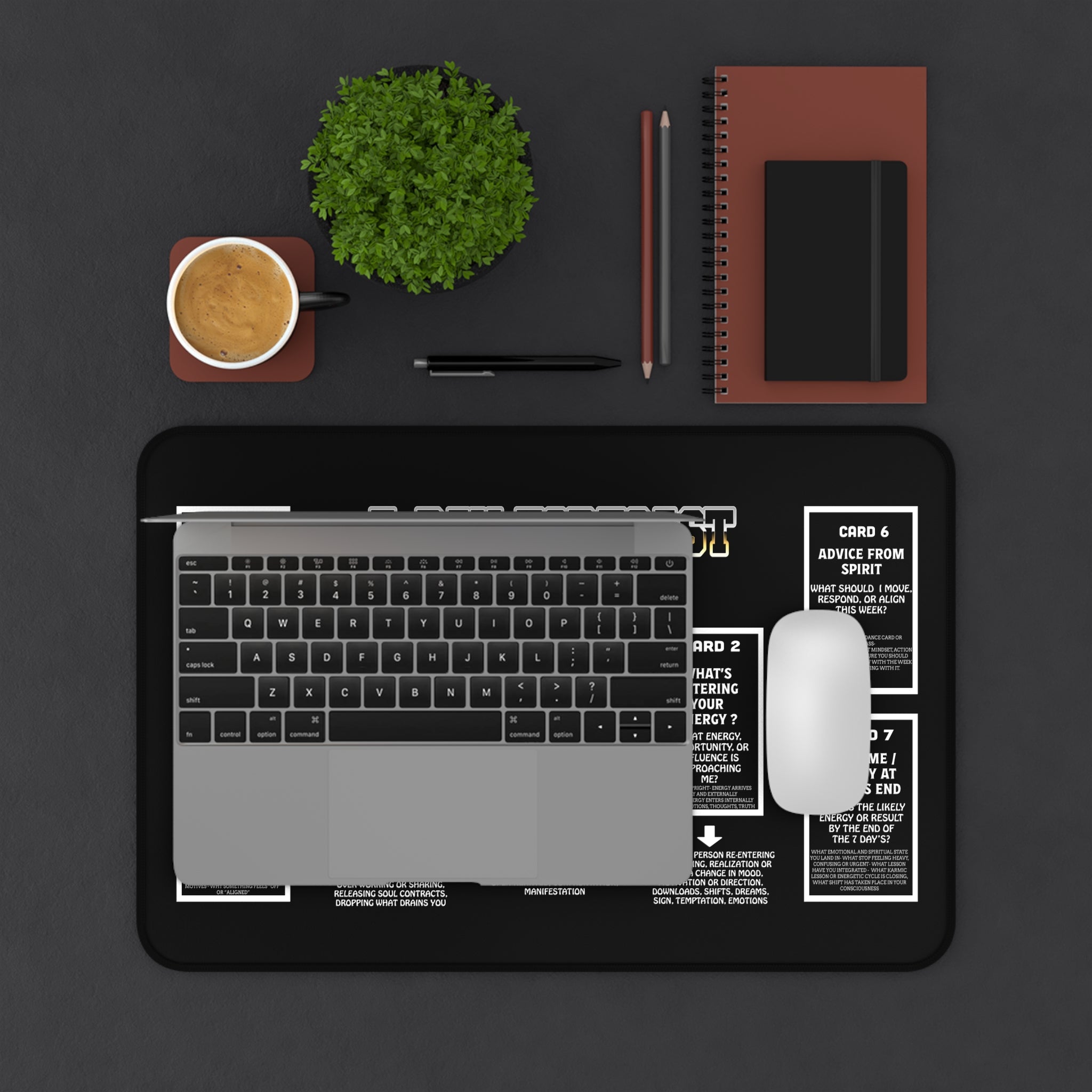 7-Day Forecast Tarot Reading Mat - Tarot Spread