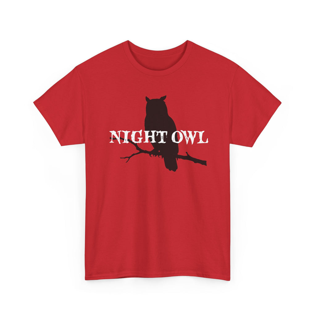 Night Owl T-Shirt — Silhouette Owl Graphic Tee