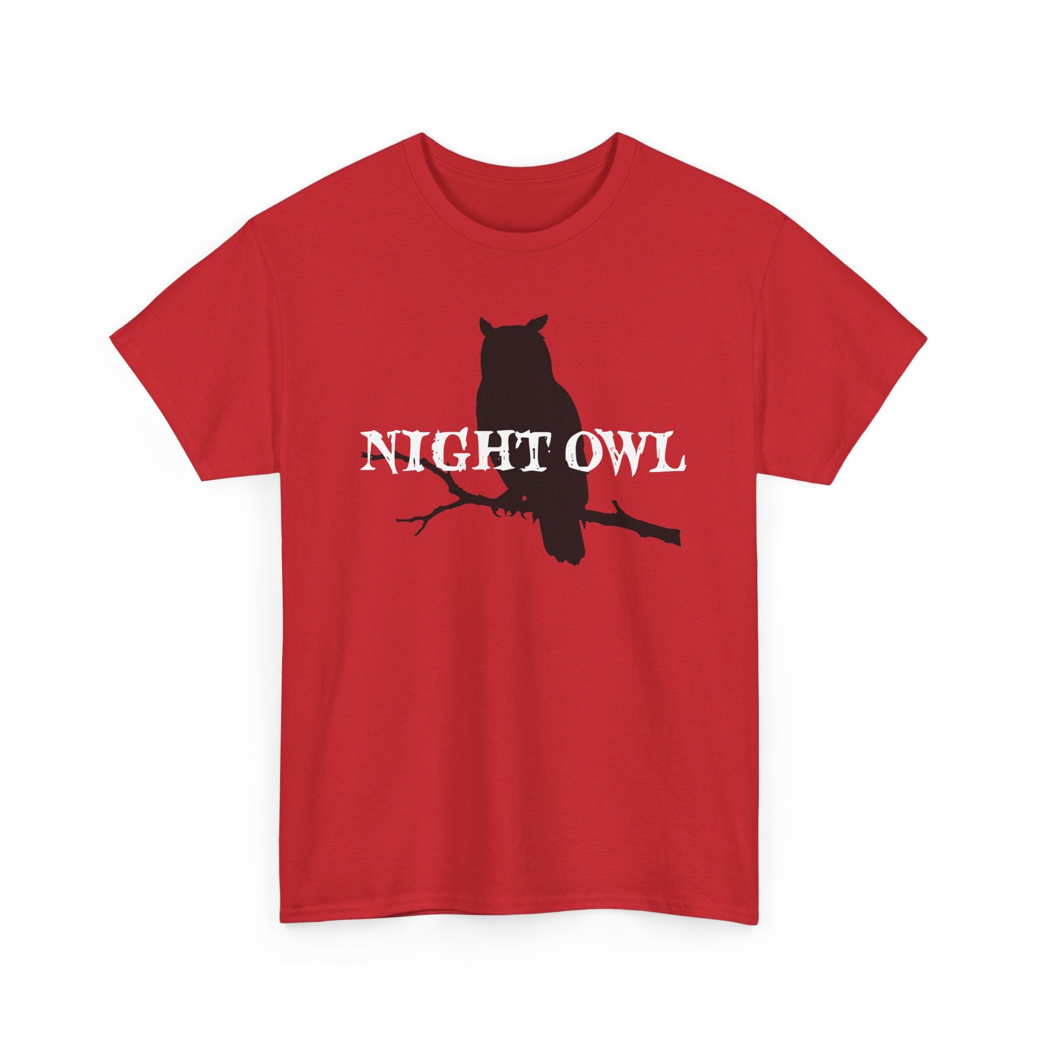 Night Owl T-Shirt — Silhouette Owl Graphic Tee