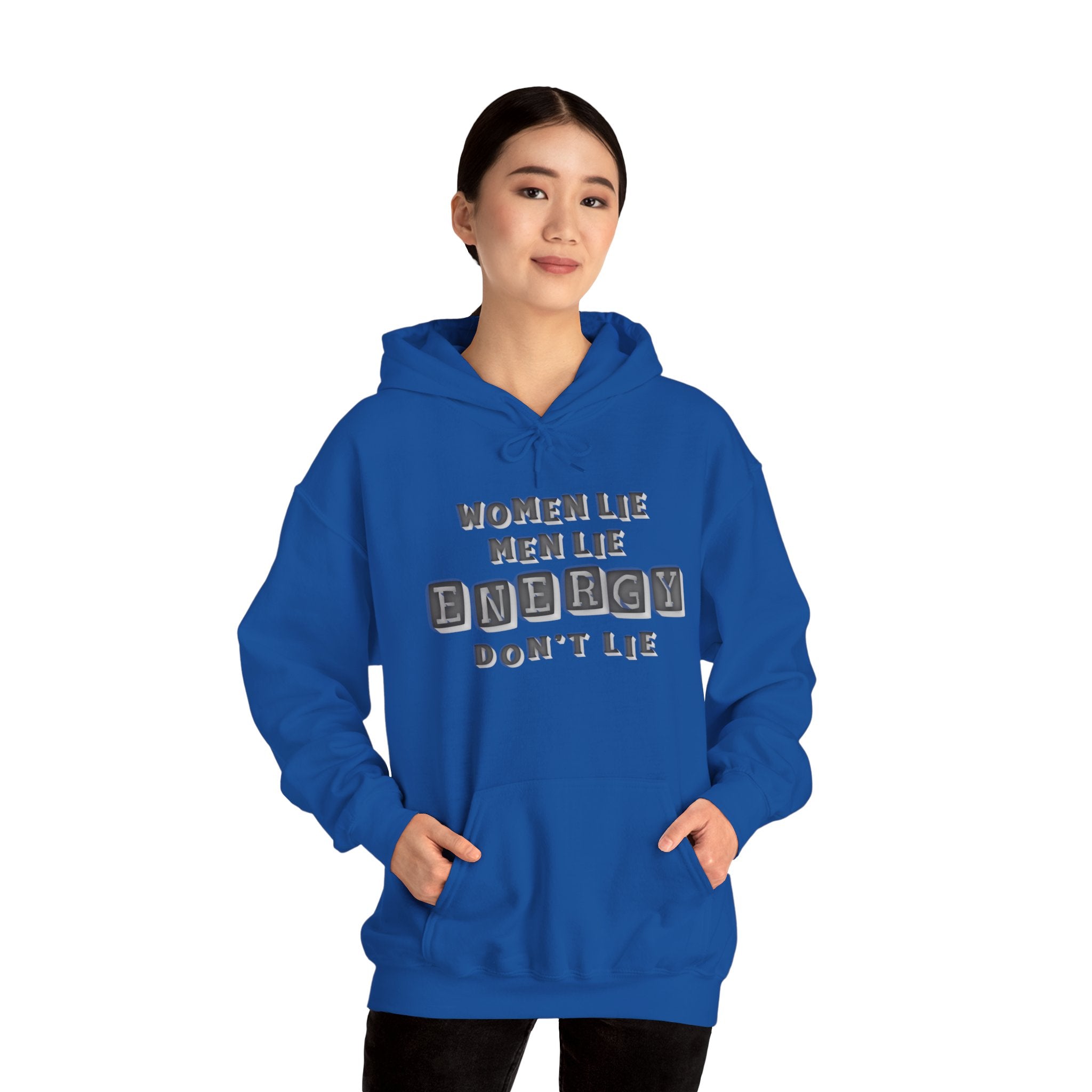 Energy Don’t Lie™ Hoodie — Truth Over Talk Statement Pullover  Spiritual + Street