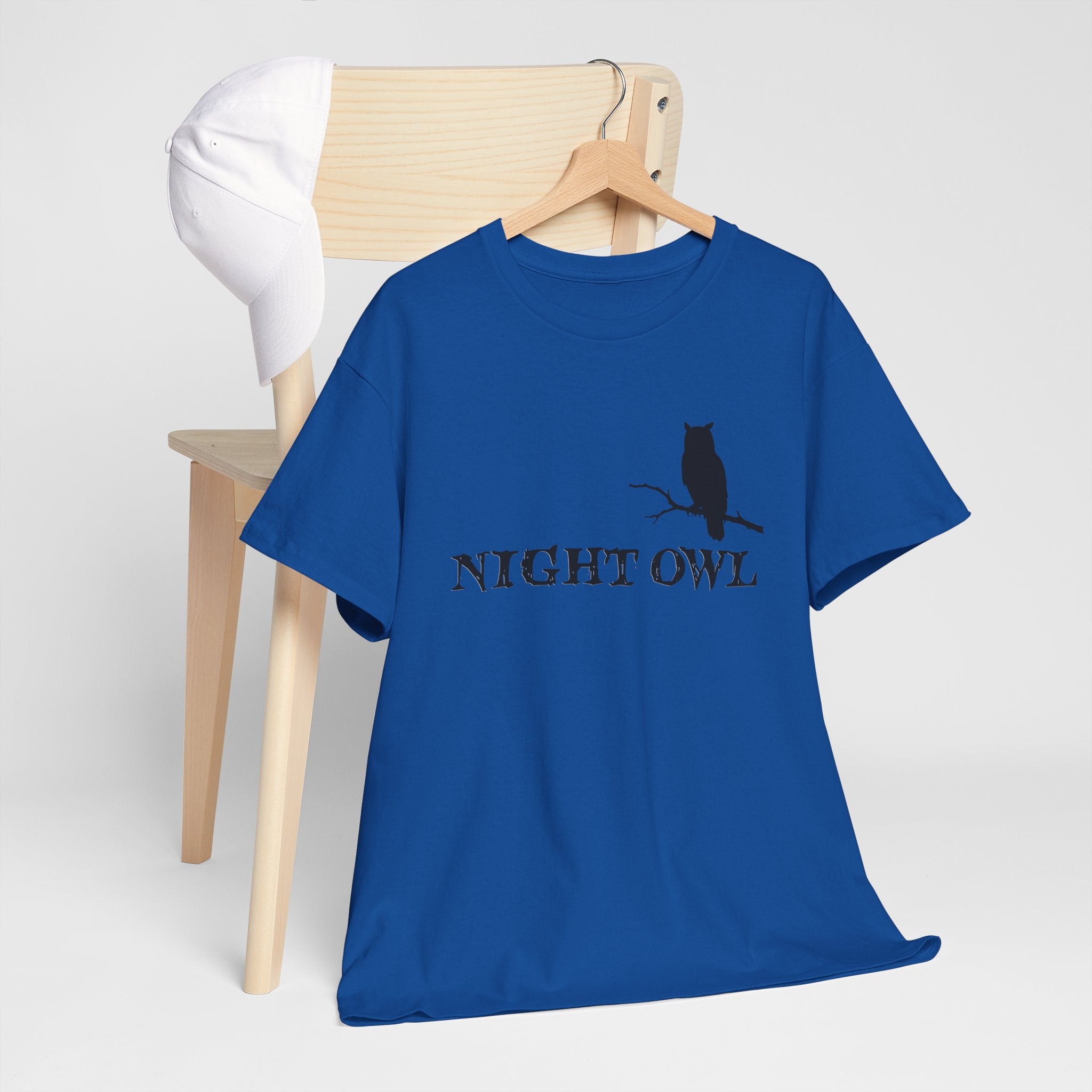 🌙 Night Owl™ Minimal Silhouette Tee